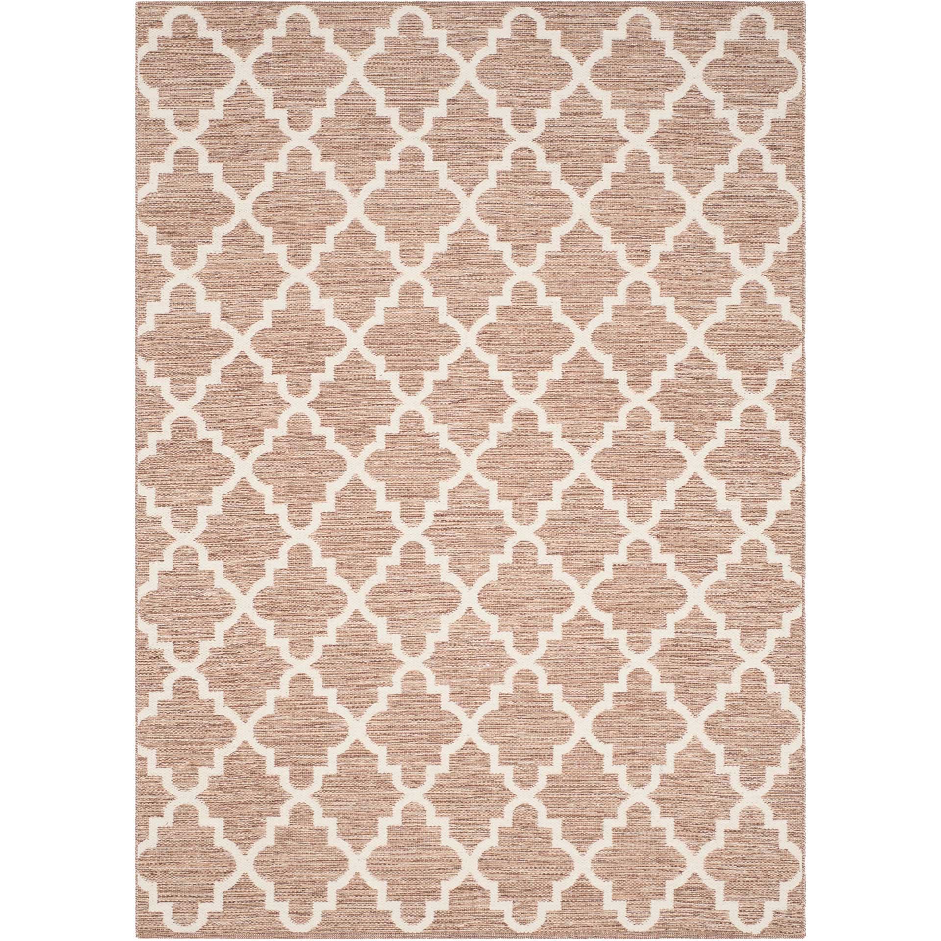 Montauk Quatrefoil Beige/Ivory Area Rug - Image 3
