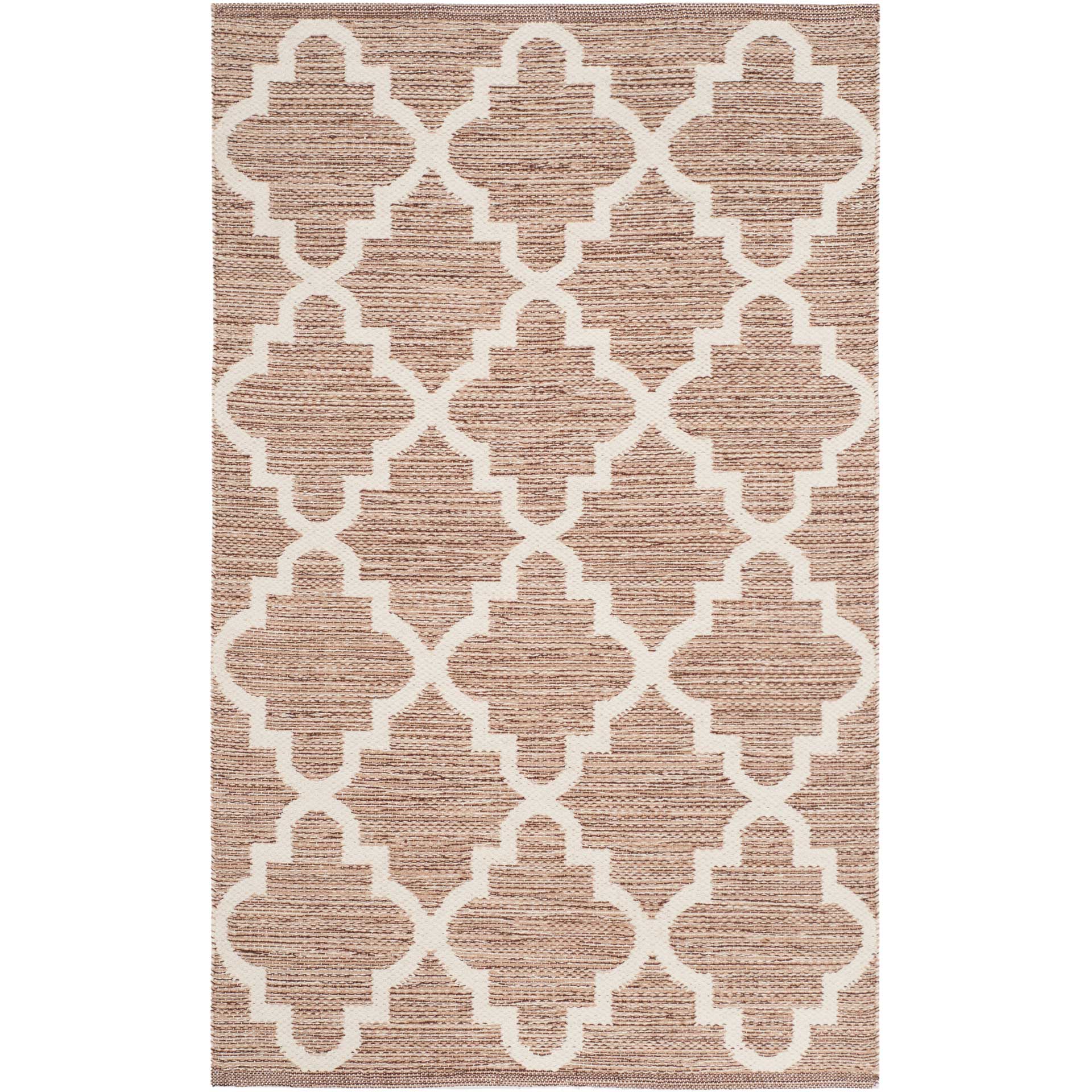 Montauk Quatrefoil Beige/Ivory Area Rug - Image 6