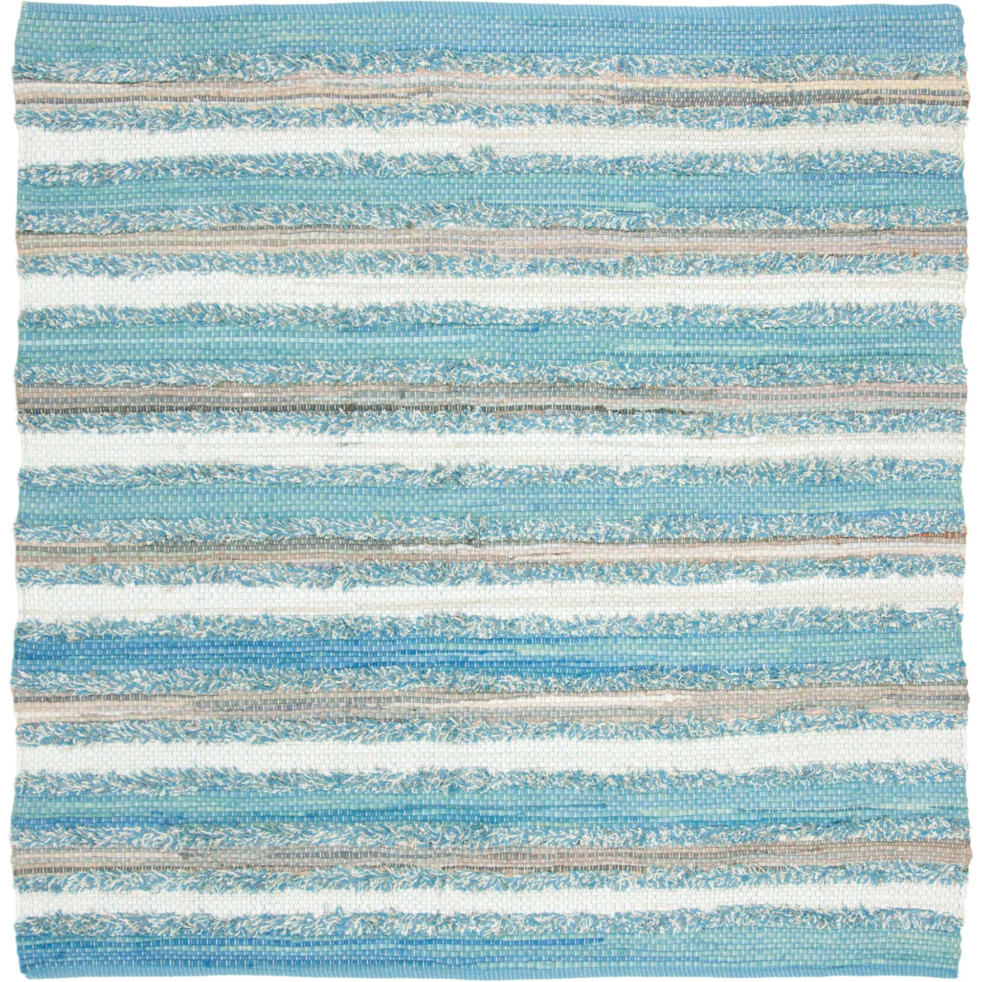 Montauk Shag Aqua/Multi Area Rug - Image 2