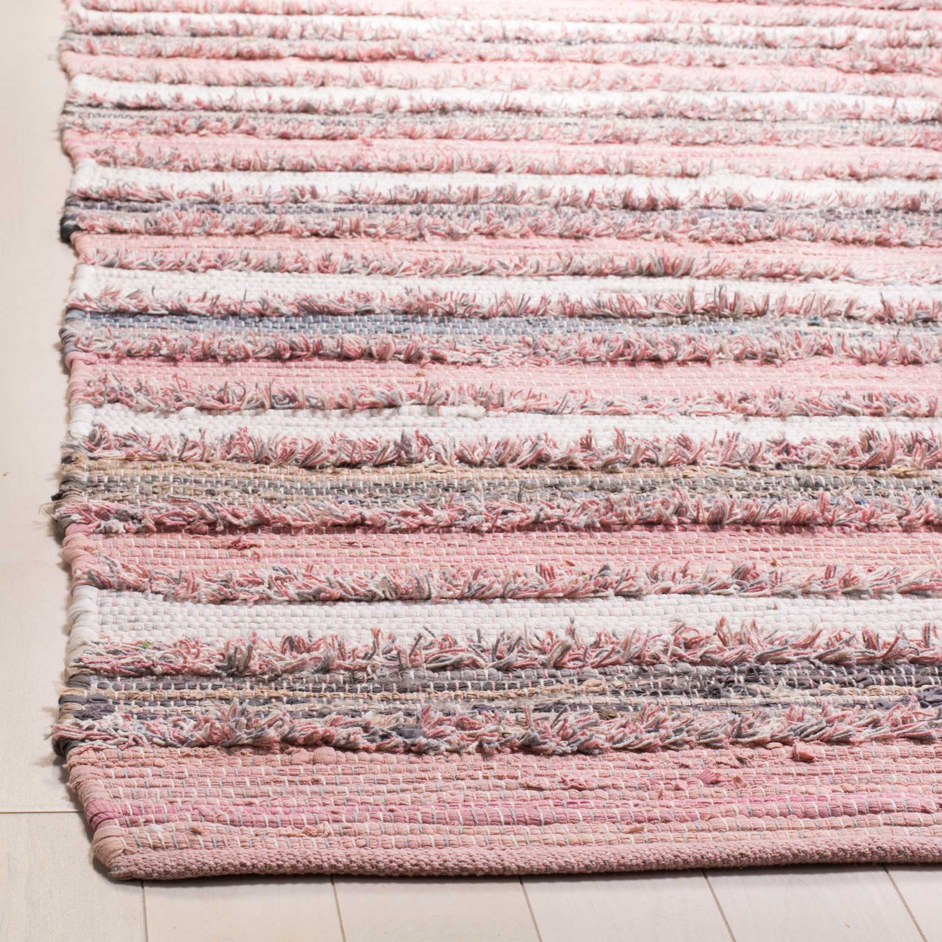 Montauk Shag Pink/Multi Area Rug - Image 6