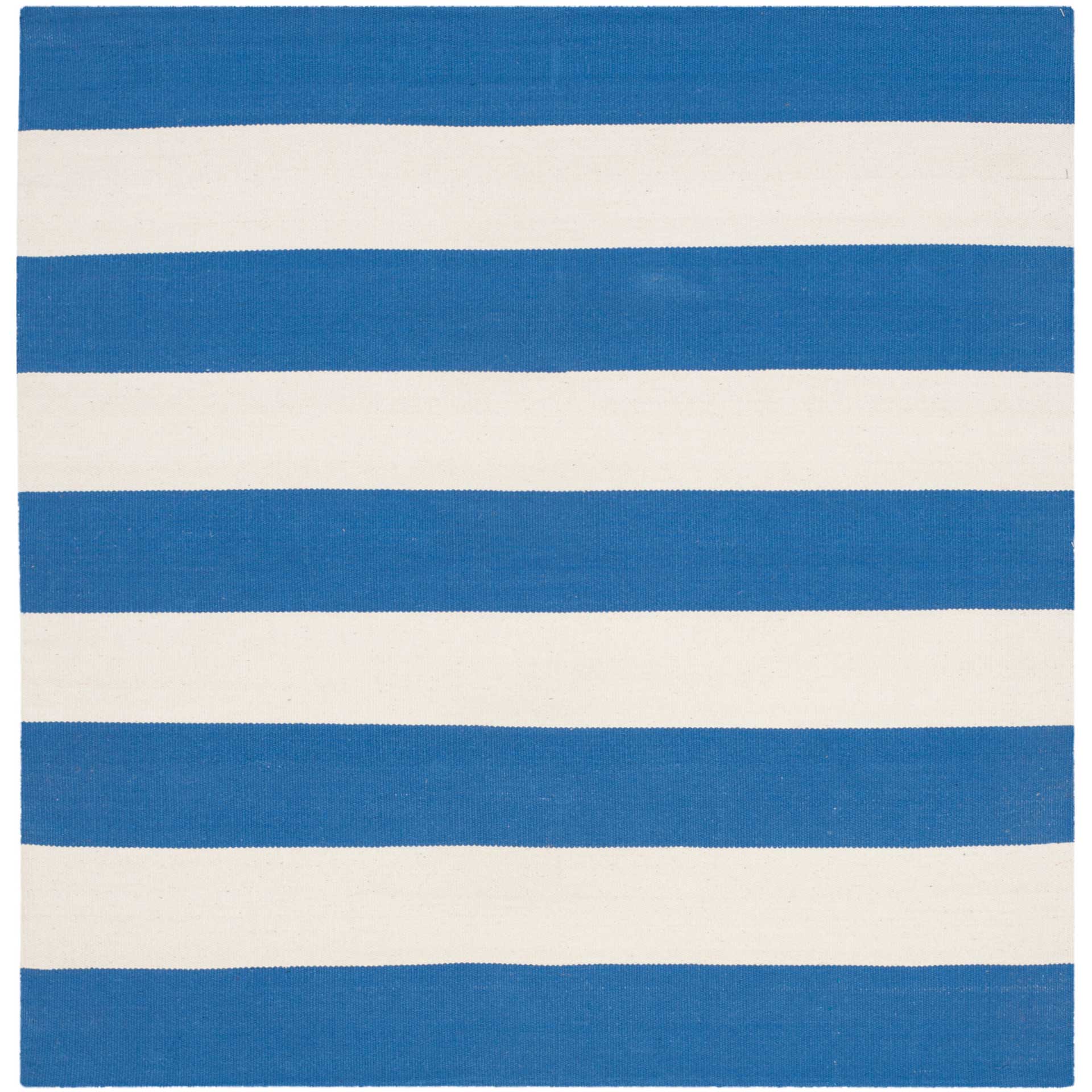 Montauk Stripe Blue/Ivory Area Rug - Image 2