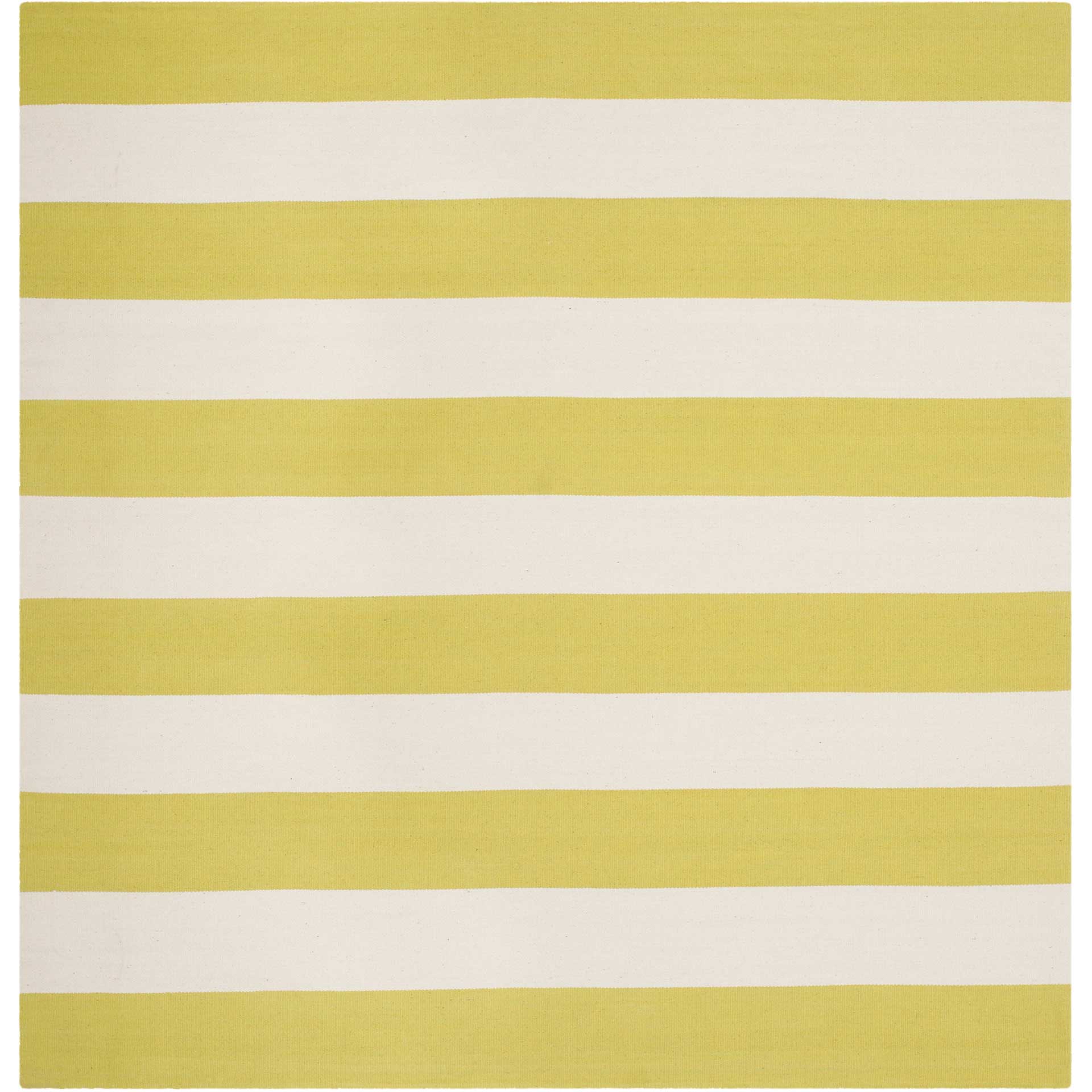 Montauk Stripe Green/Ivory Area Rug - Image 2