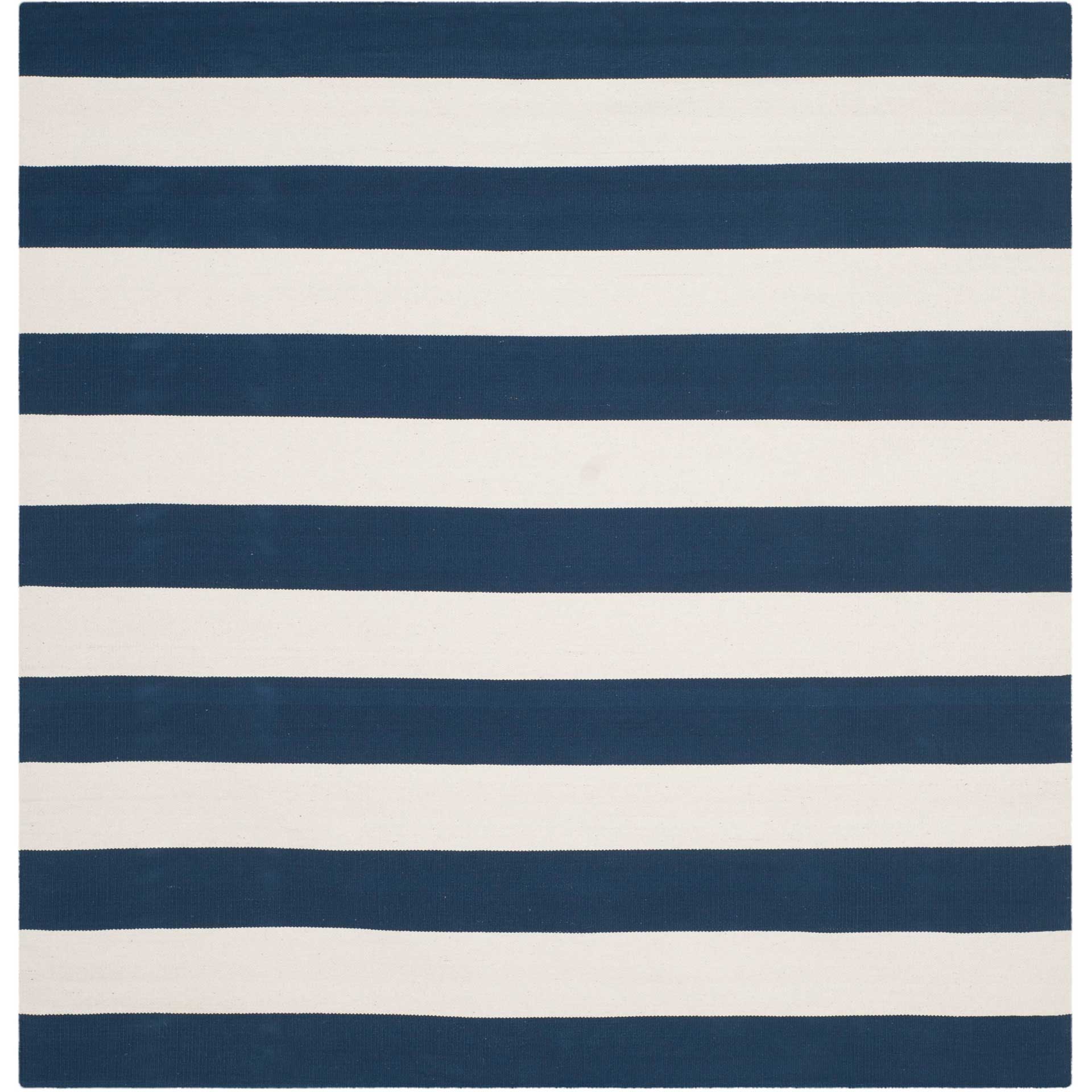 Montauk Stripe Navy/Ivory Area Rug - Image 2