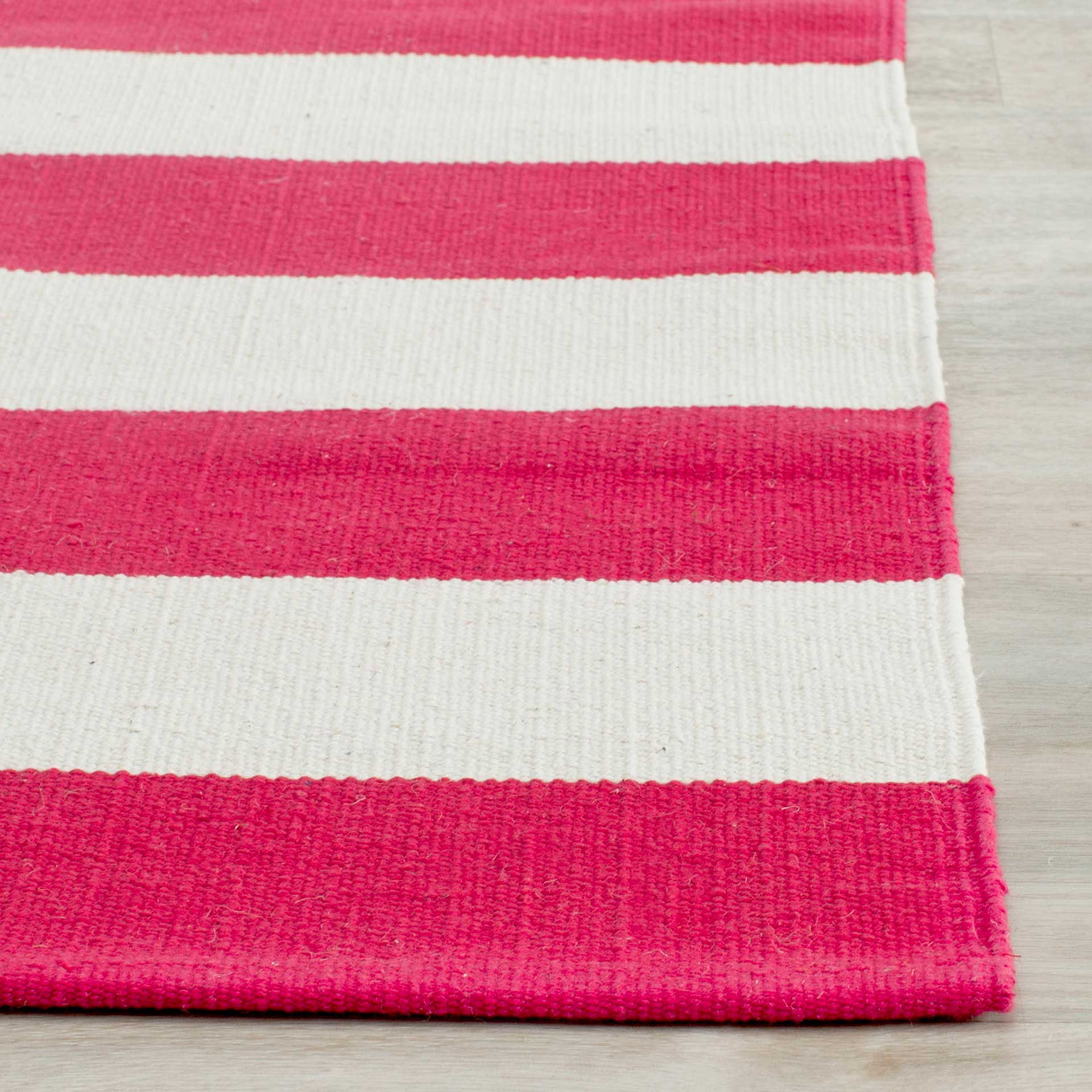 Montauk Stripe Red/Ivory Runner Rug - Image 2