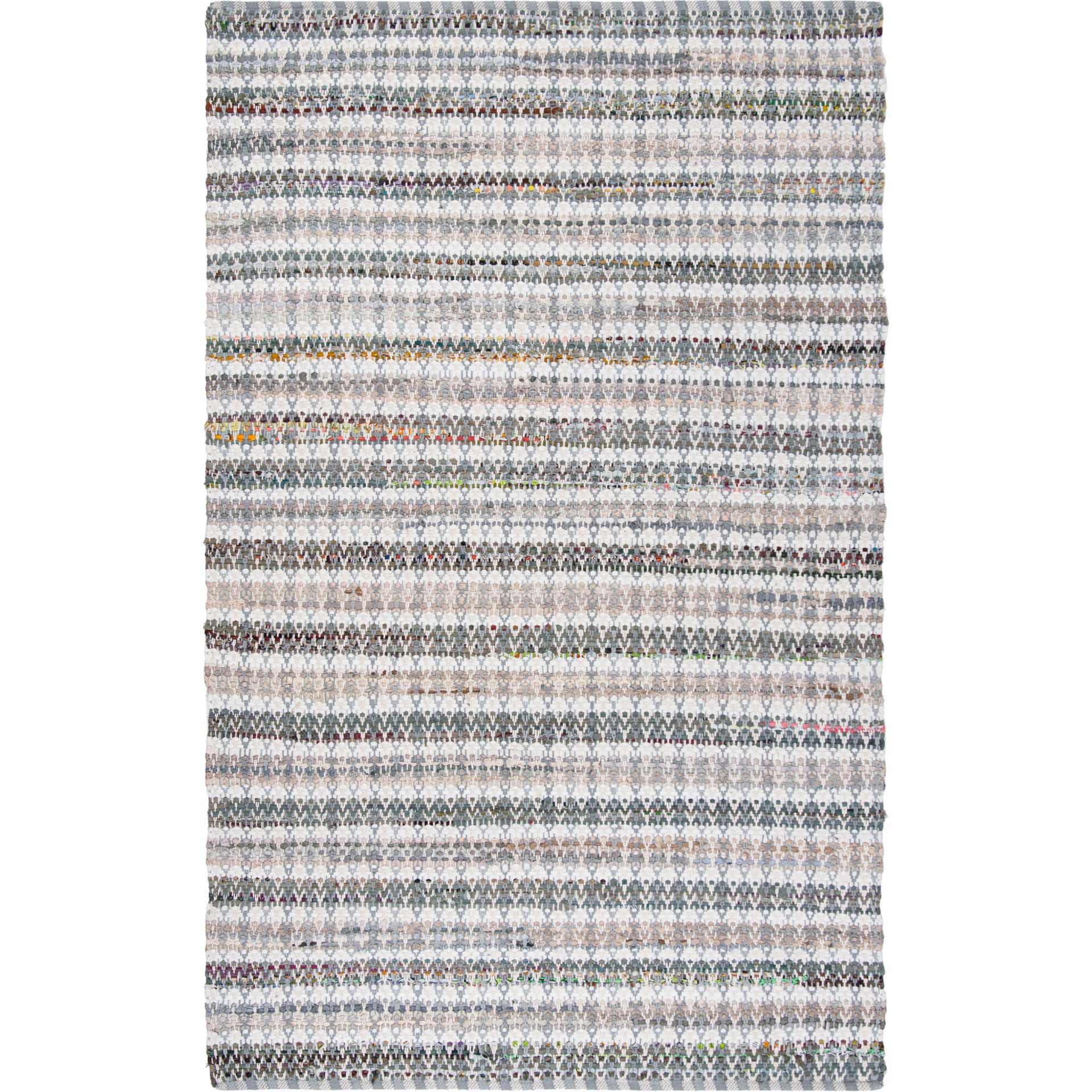 Montauk Striped Gray/Multi Area Rug - Image 3