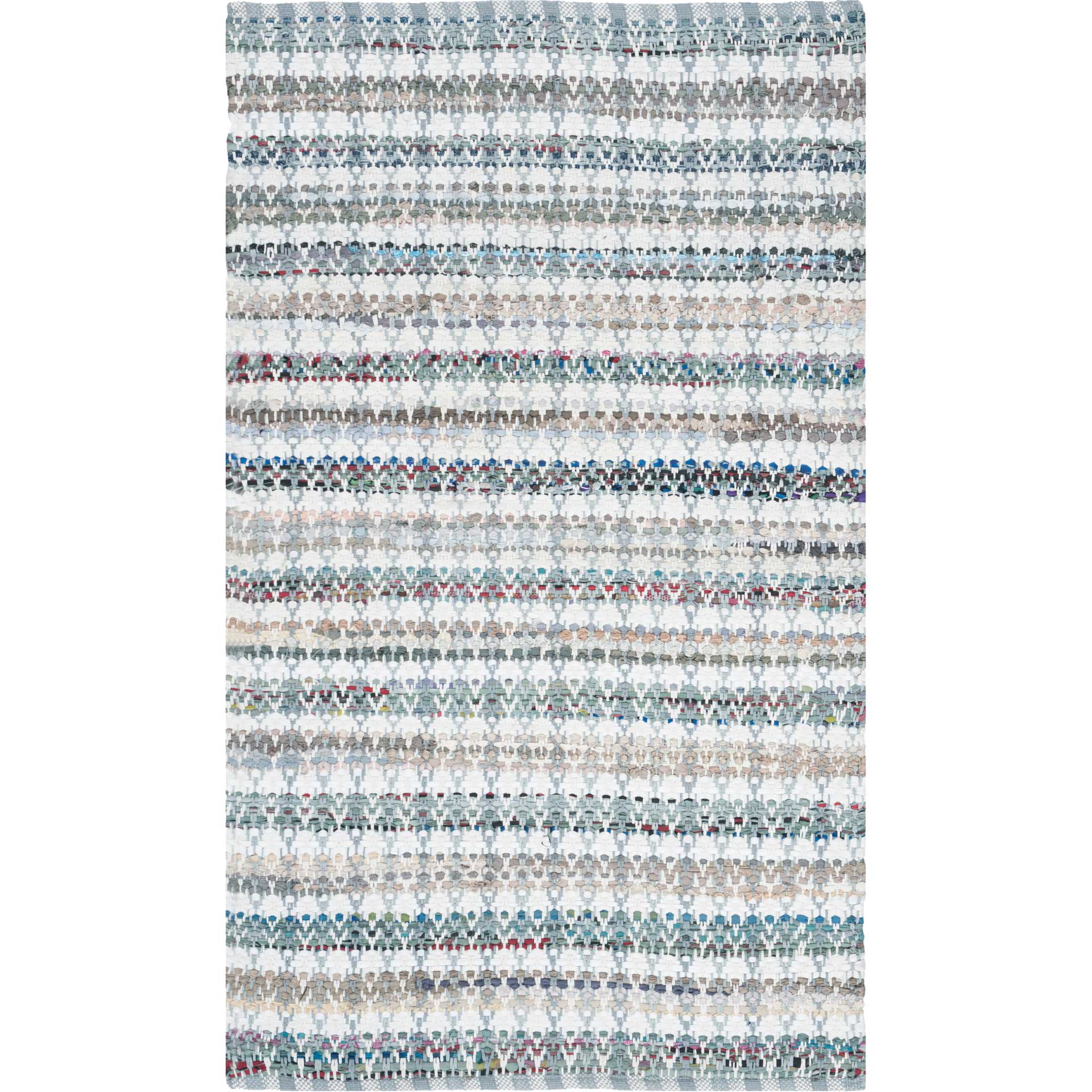 Montauk Striped Gray/Multi Area Rug - Image 4
