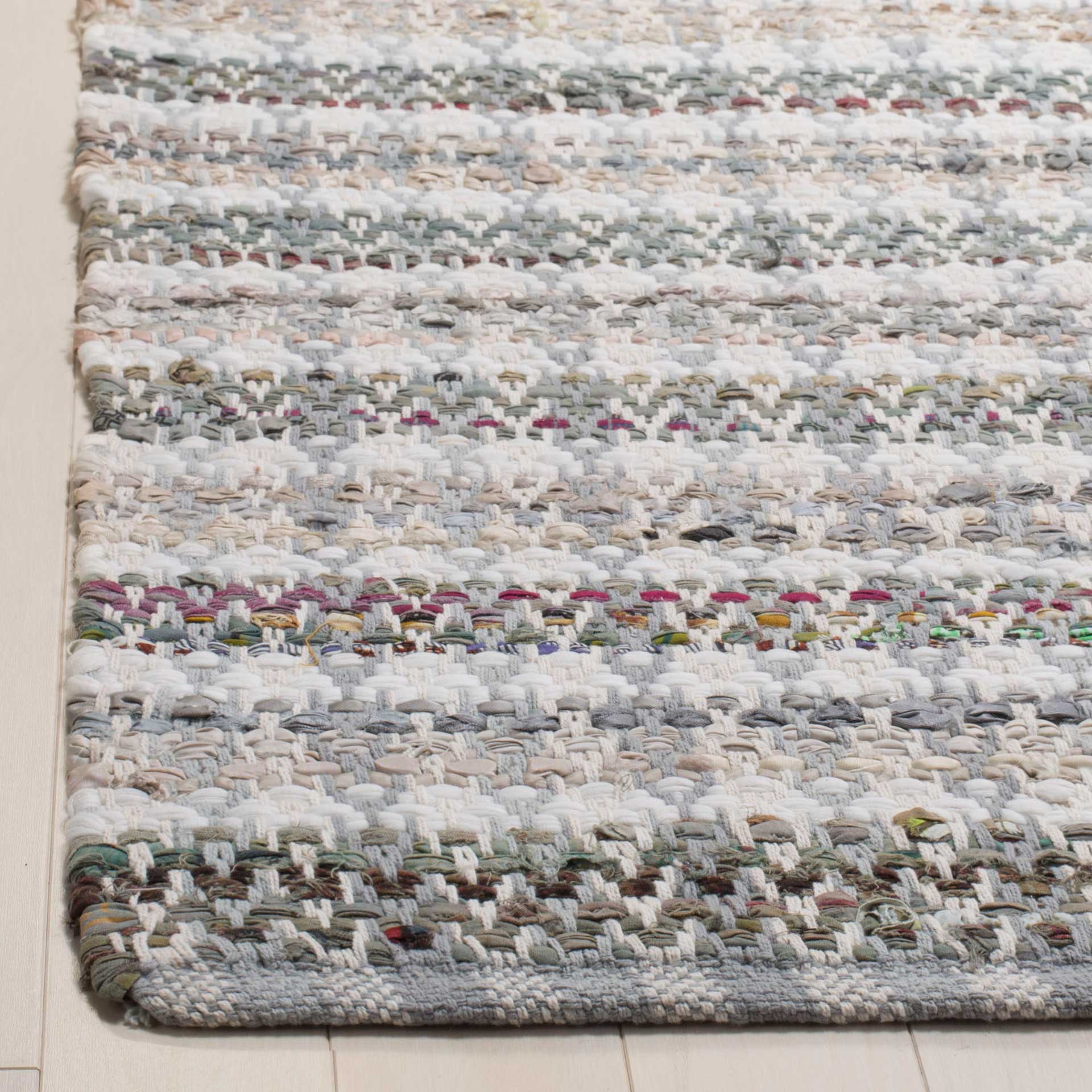 Montauk Striped Gray/Multi Area Rug - Image 6