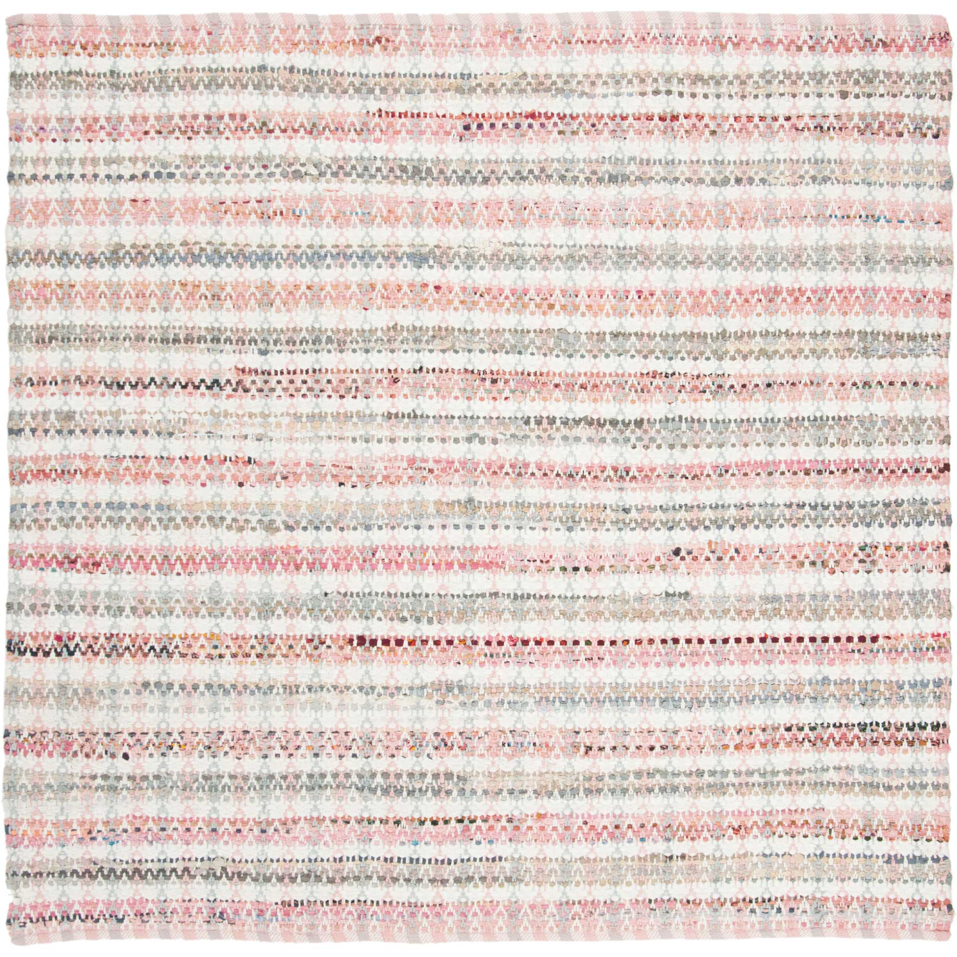 Montauk Striped Pink/Multi Area Rug - Image 2