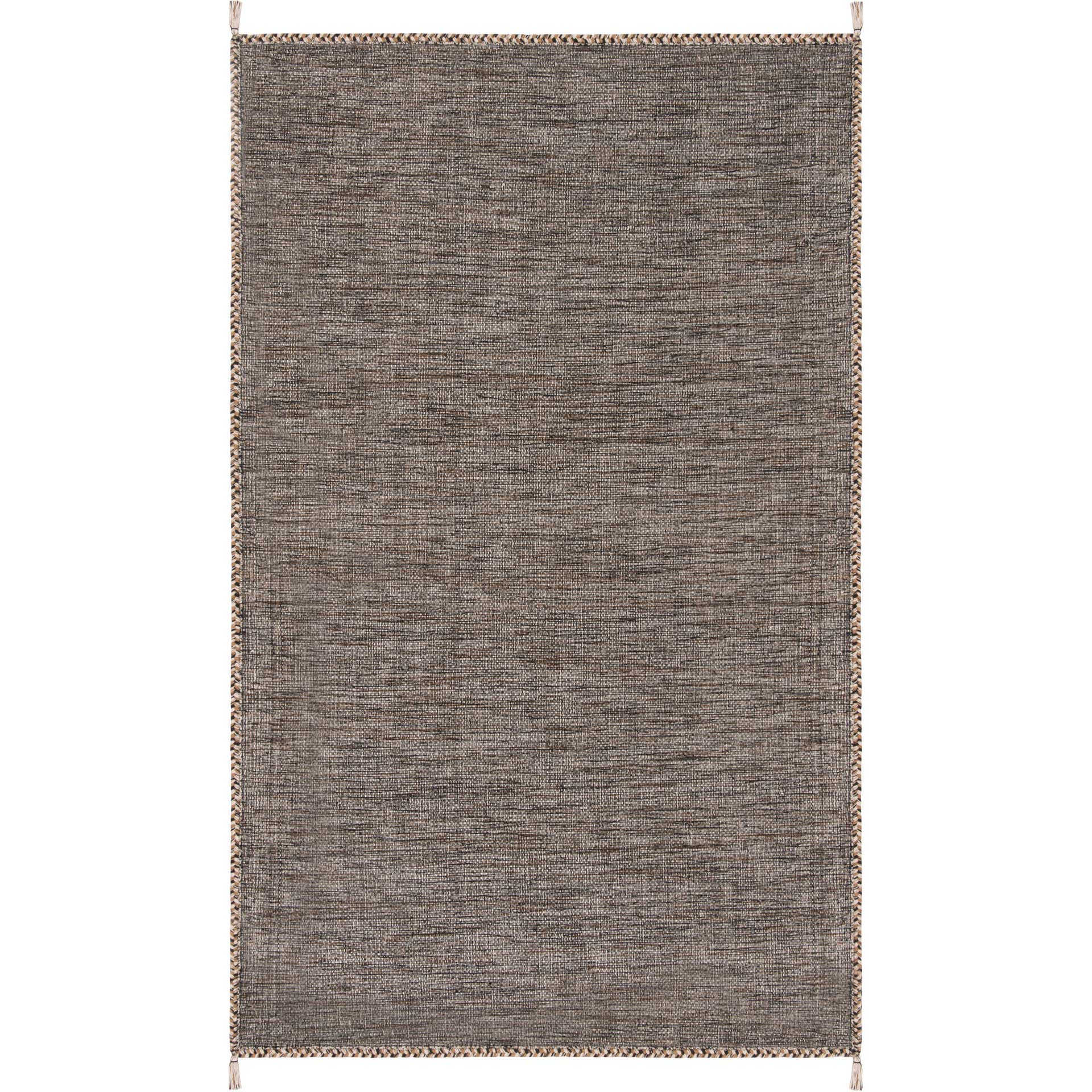 Montauk Washed Beige/Black Area Rug - Image 2