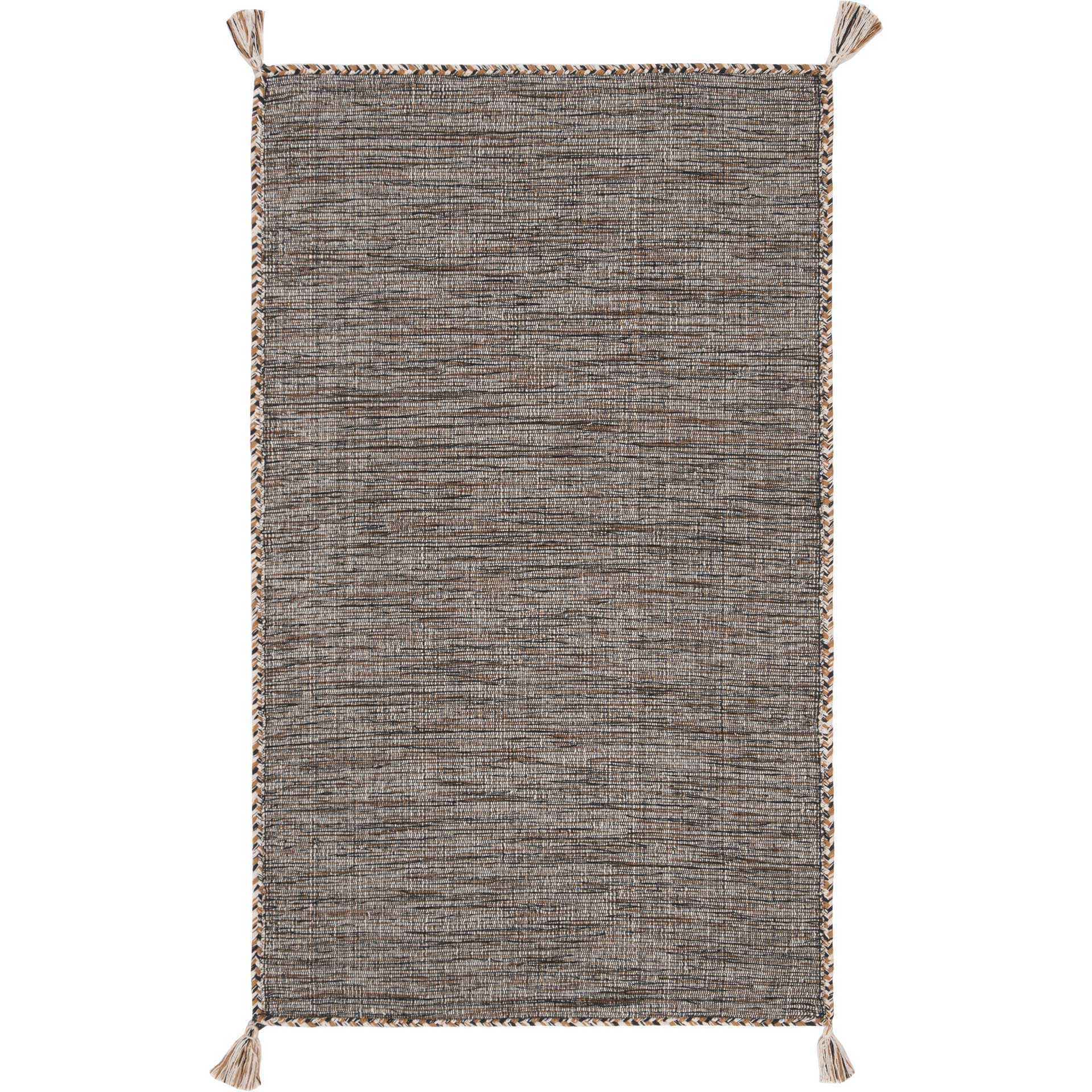 Montauk Washed Beige/Black Area Rug - Image 3