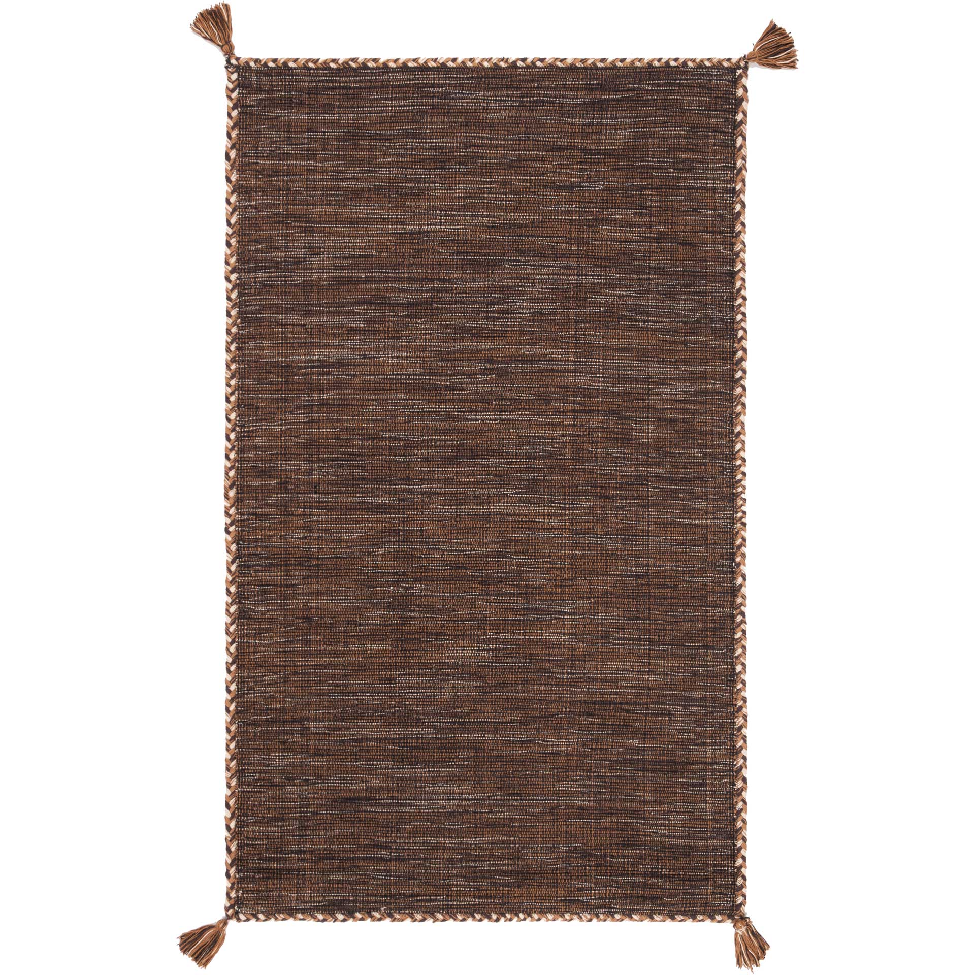 Montauk Washed Brown/Black Area Rug - Image 3