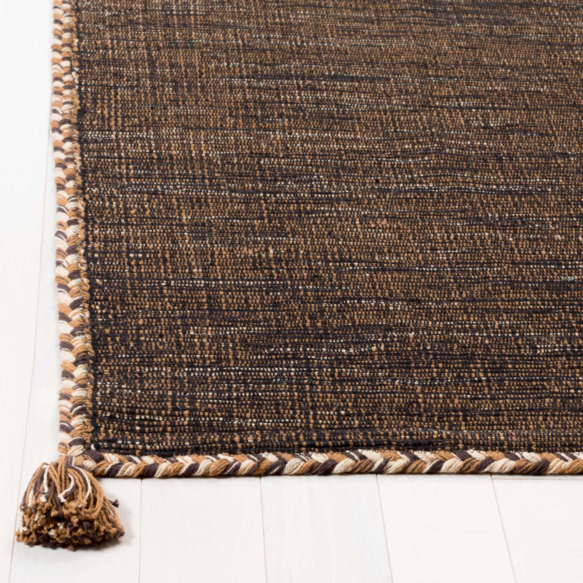 Montauk Washed Brown/Black Area Rug - Image 4