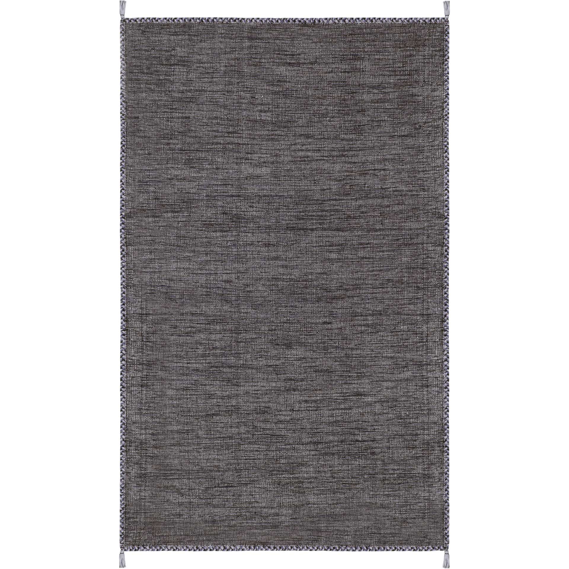 Montauk Washed Gray/Black Area Rug - Image 2
