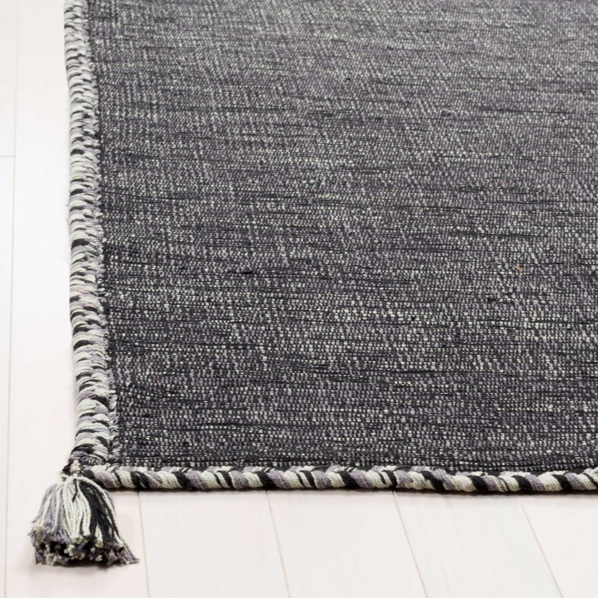 Montauk Washed Gray/Black Area Rug - Image 4