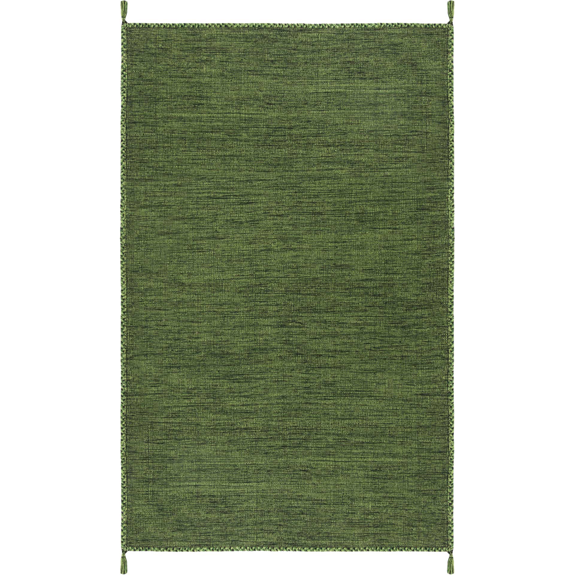 Montauk Washed Green/Black Area Rug - Image 2