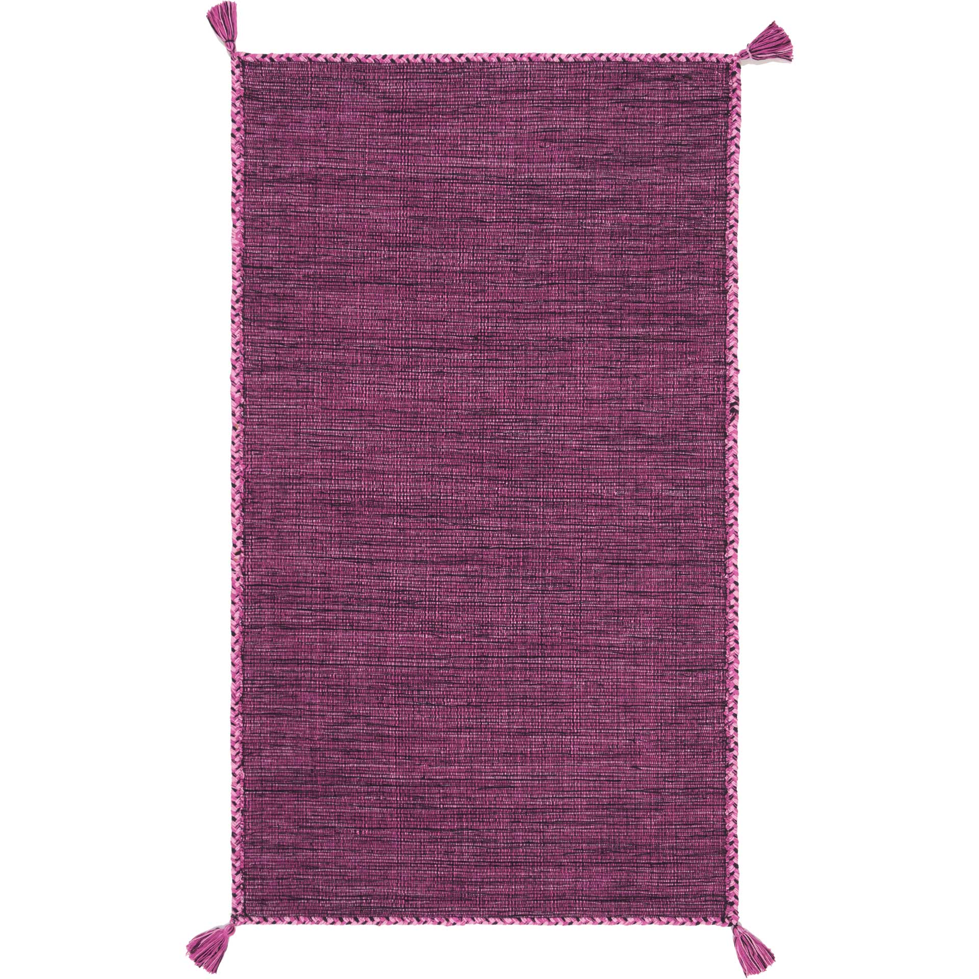 Montauk Washed Purple/Black Area Rug - Image 3