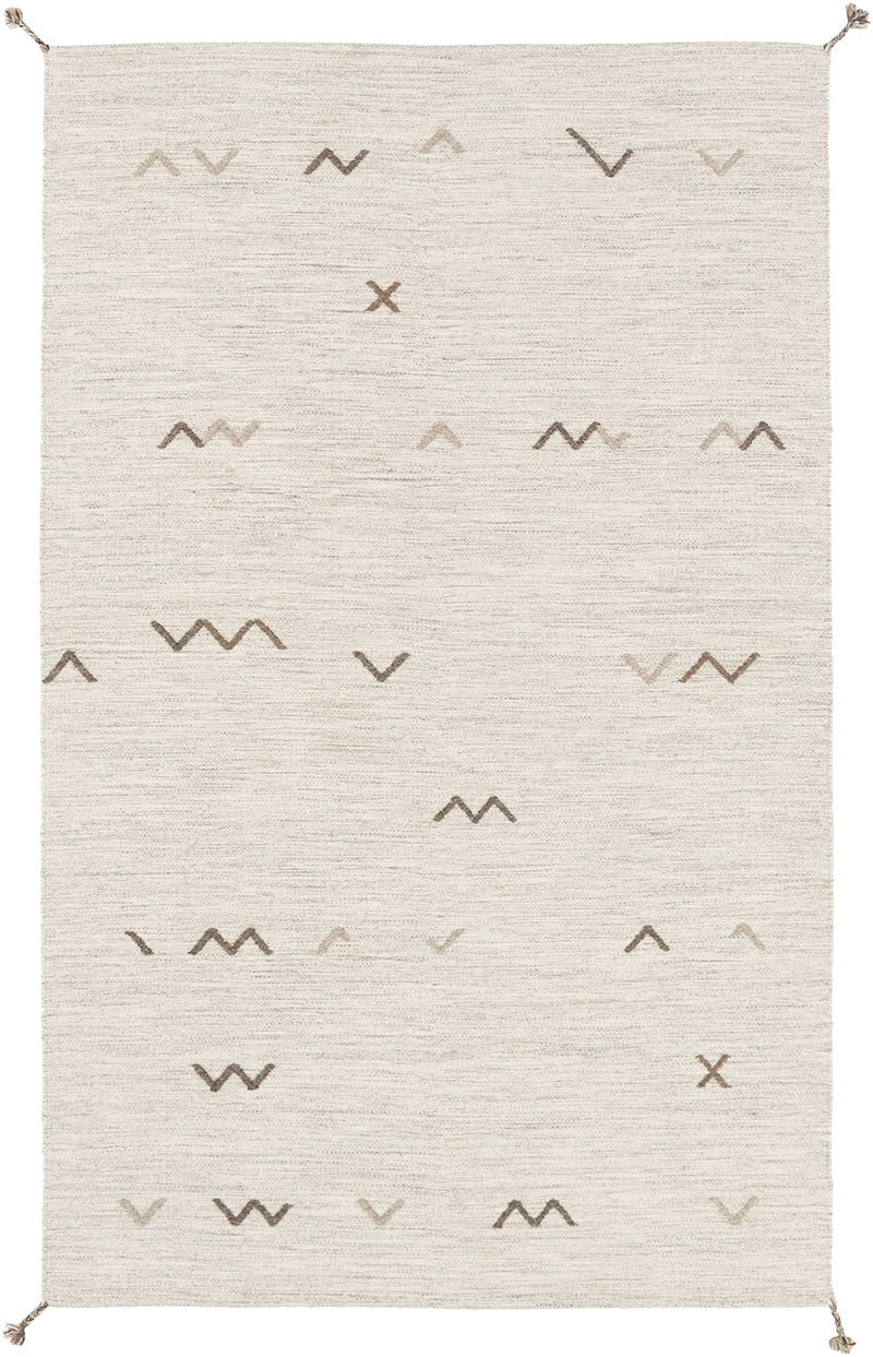 Montezuma Even Light Gray/Taupe Area Rug - Image 2