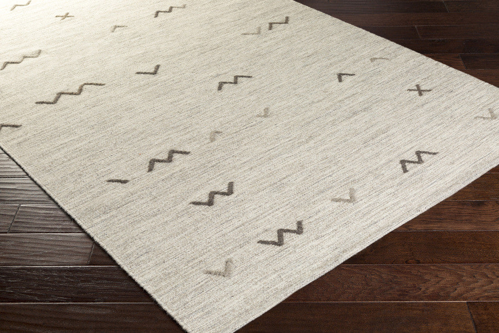 Montezuma Even Light Gray/Taupe Area Rug - Image 3