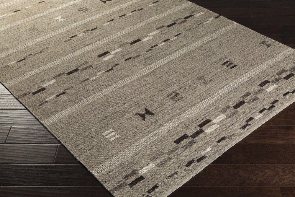 Montezuma Gray/Chocolate Area Rug - Image 2