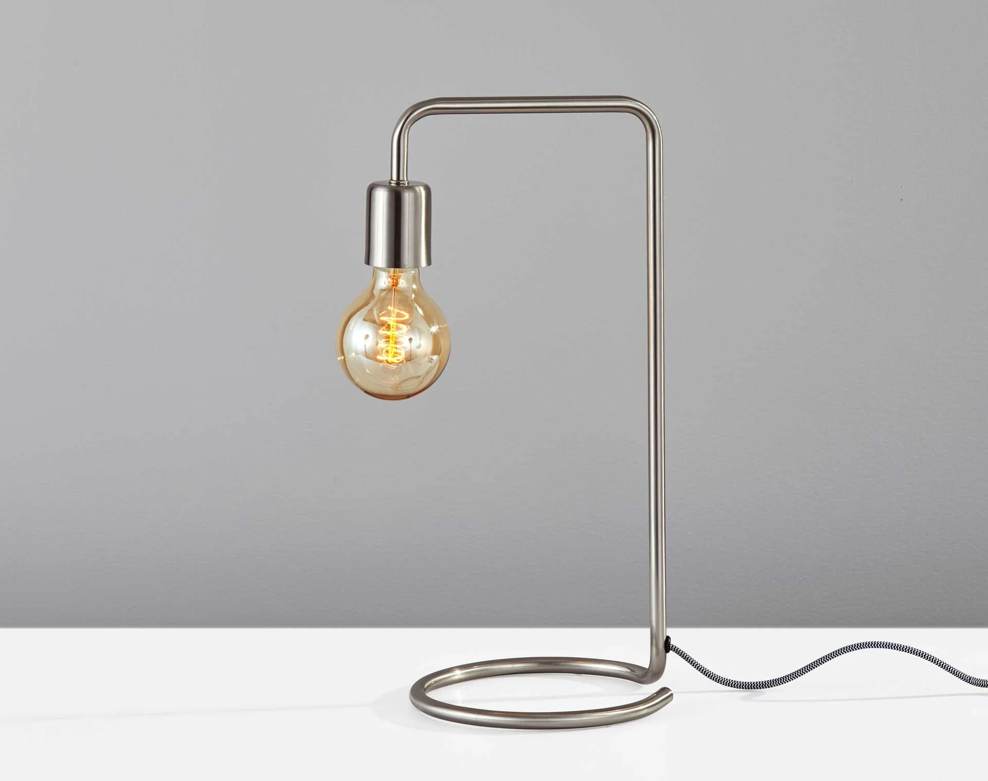 Montgeron Desk Lamp Brushed Steel - Image 2