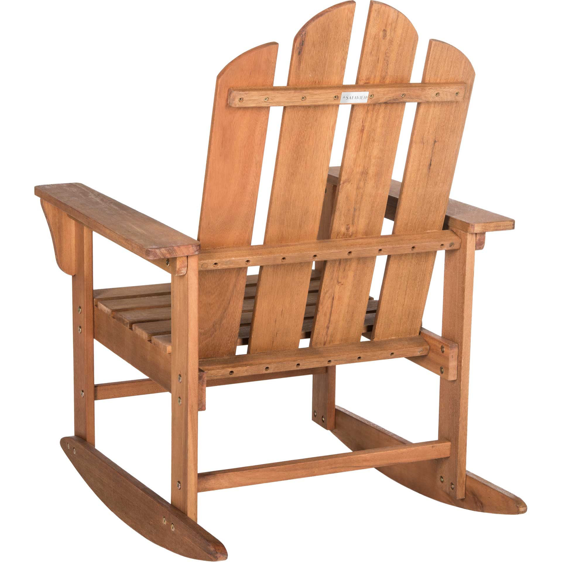 Monty Rocking Chair Teak Brown - Image 3