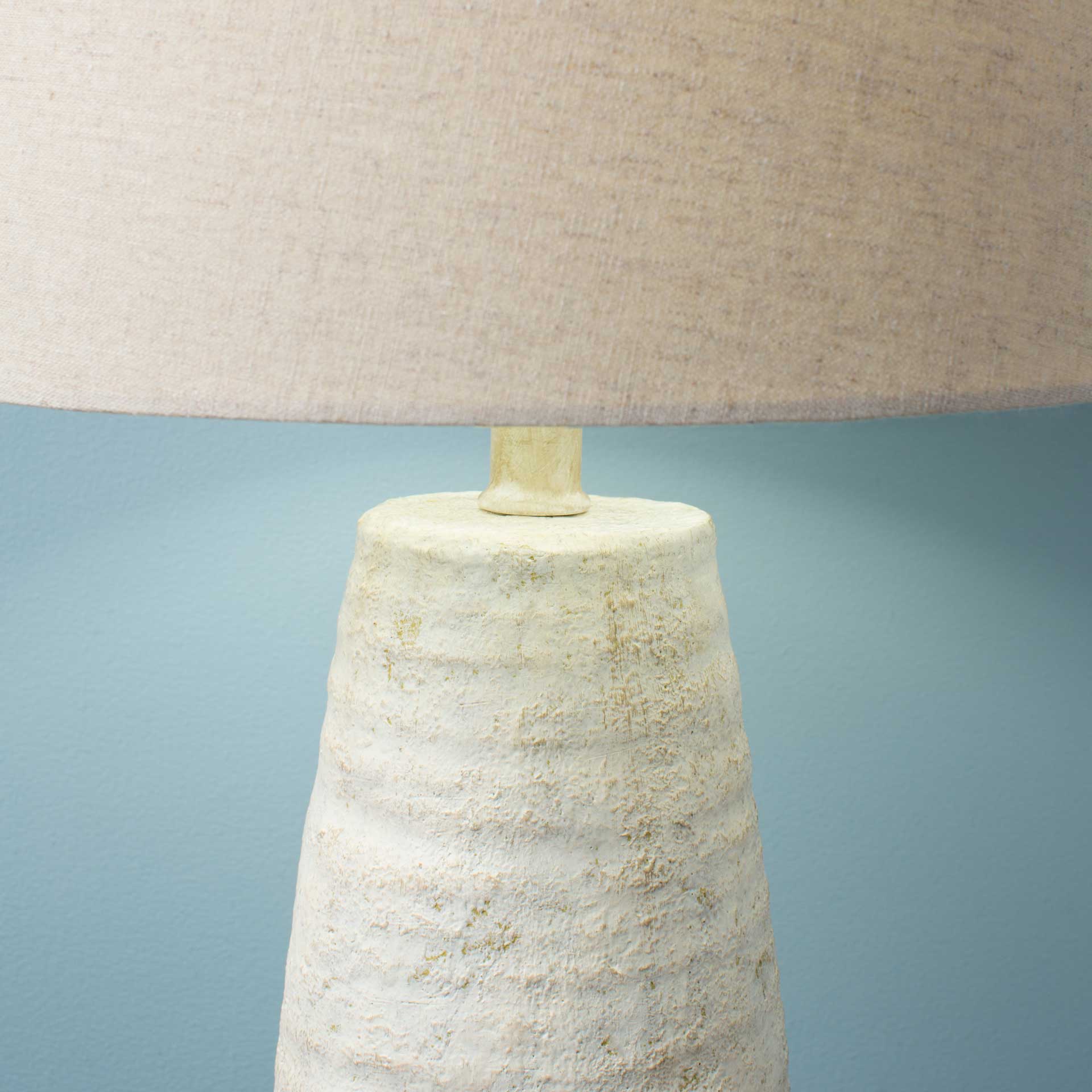 Morello Table Lamp Ivory/White/Natural - Image 3