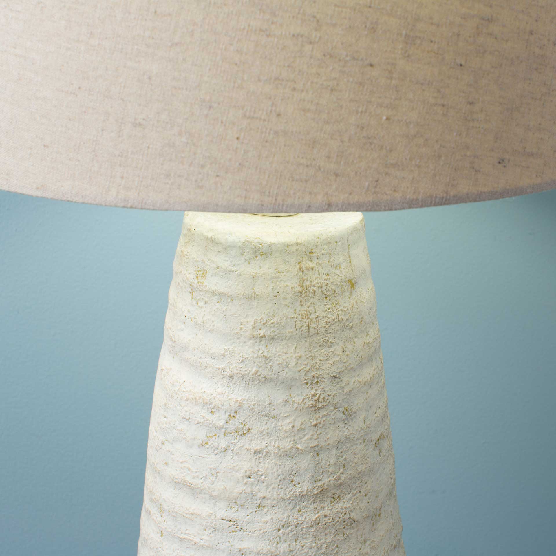 Morello Table Lamp Ivory/White/Natural - Image 4