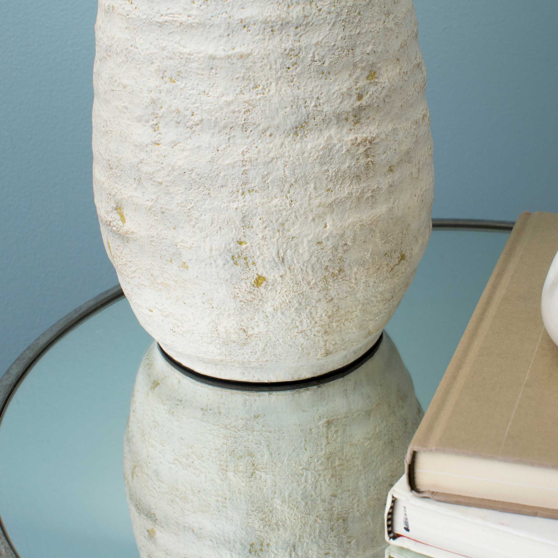 Morello Table Lamp Ivory/White/Natural - Image 5