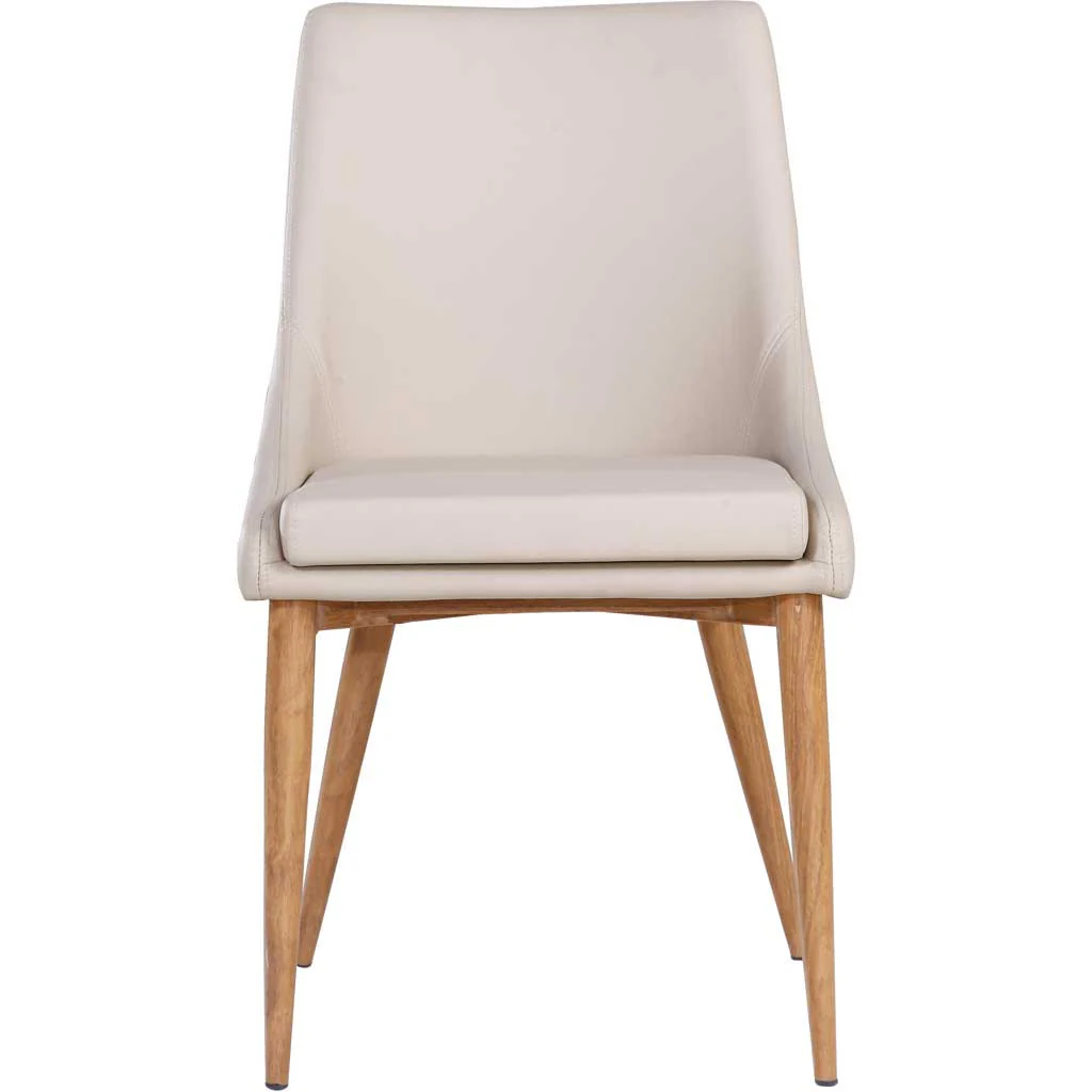 Morgan Dining Chair Beige (Set of 2) - Image 2