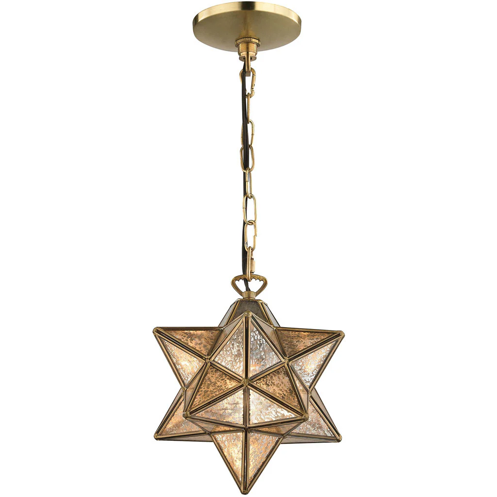 Morning Star Pendant Gold - Image 2