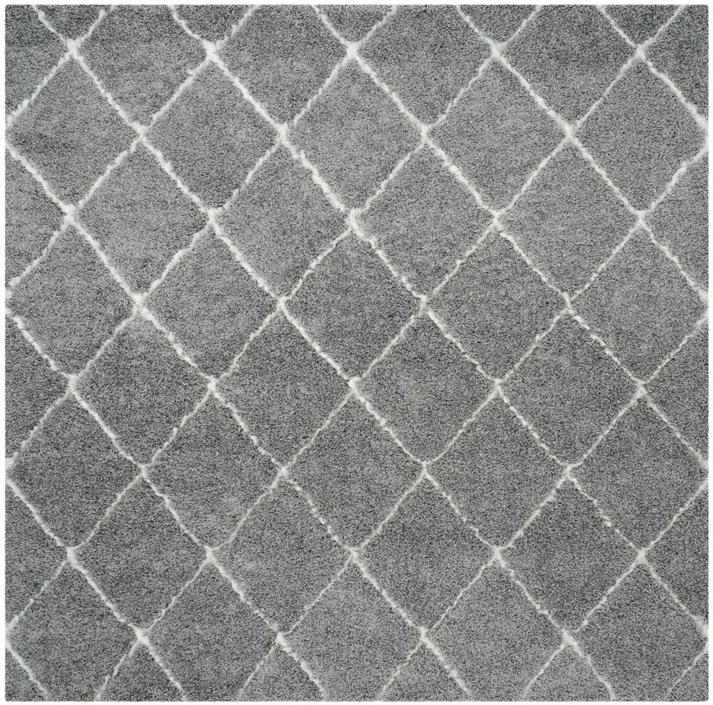 Moroccan Shag Gray/Ivory Area Rug - Image 2