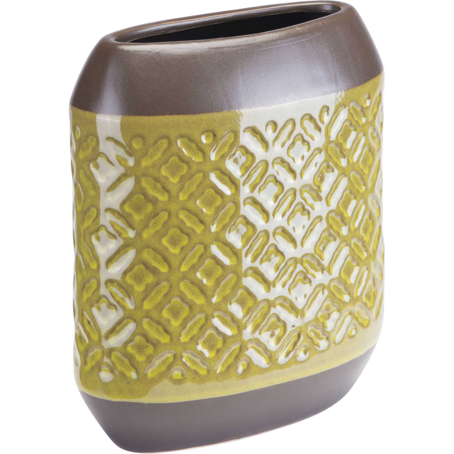 Moroccan Square Planter Olive Green - Image 4