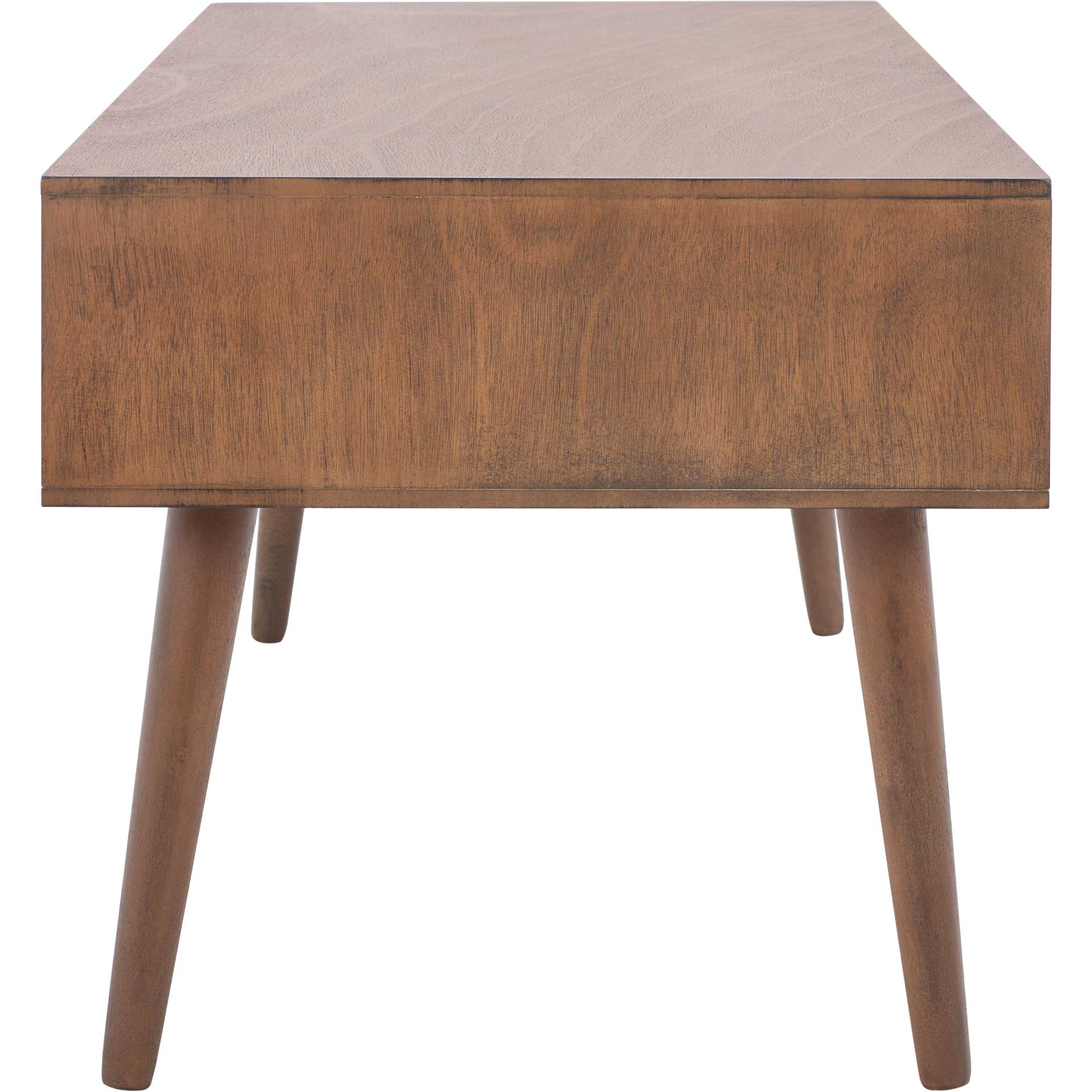 Morris 2 Drawer Coffee Table Brown - Image 3
