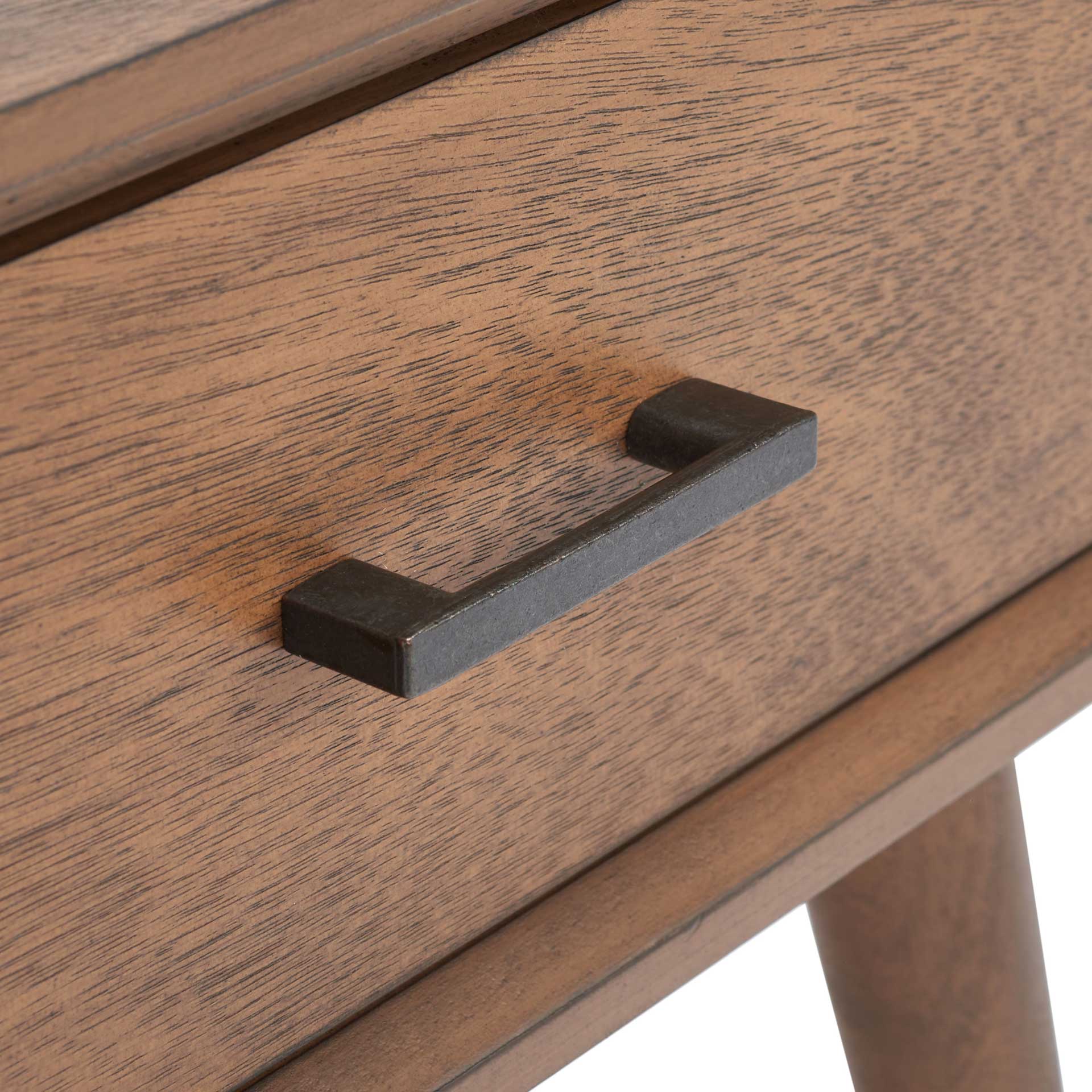 Morris 2 Drawer Coffee Table Brown - Image 6