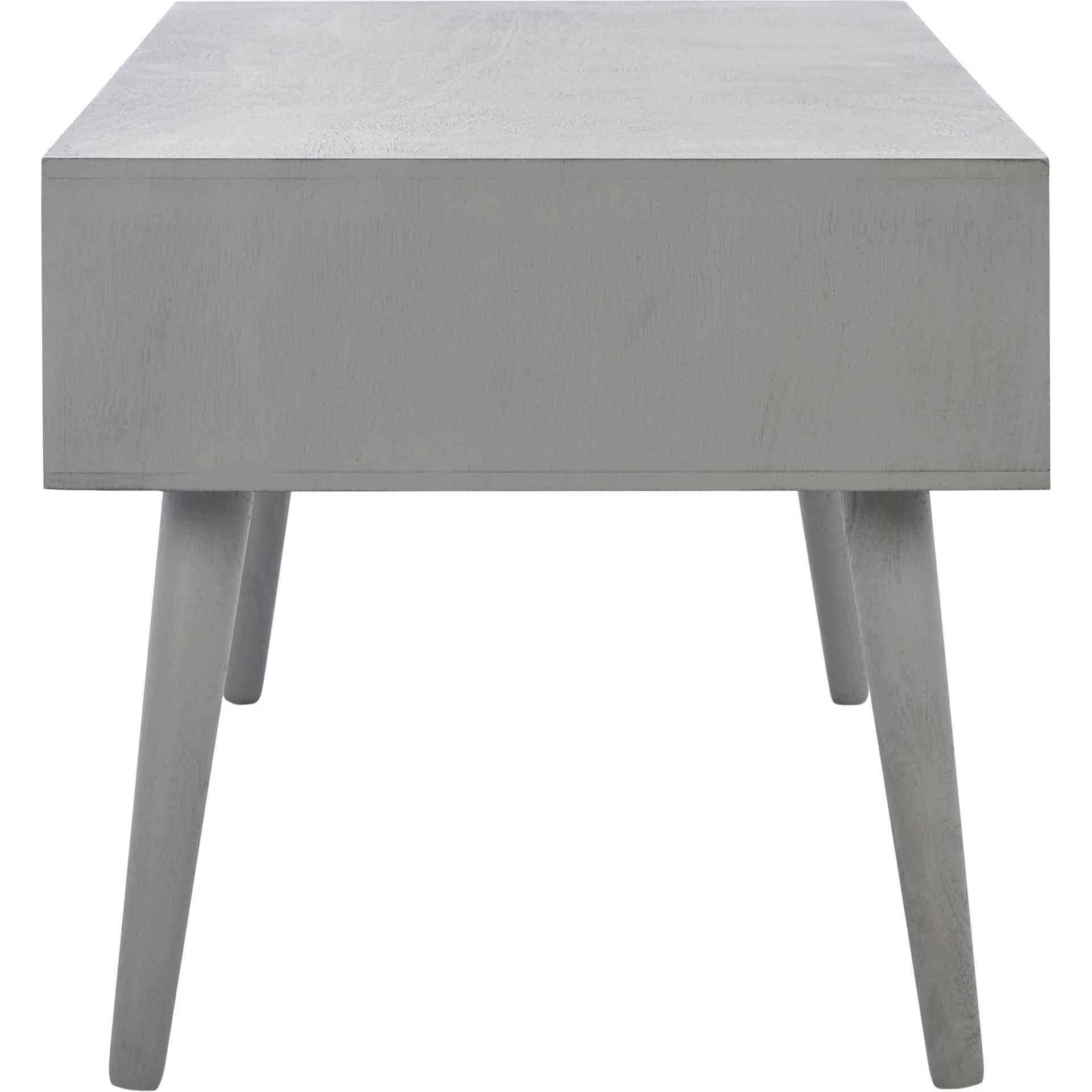 Morris 2 Drawer Coffee Table Distressed Gray - Image 3