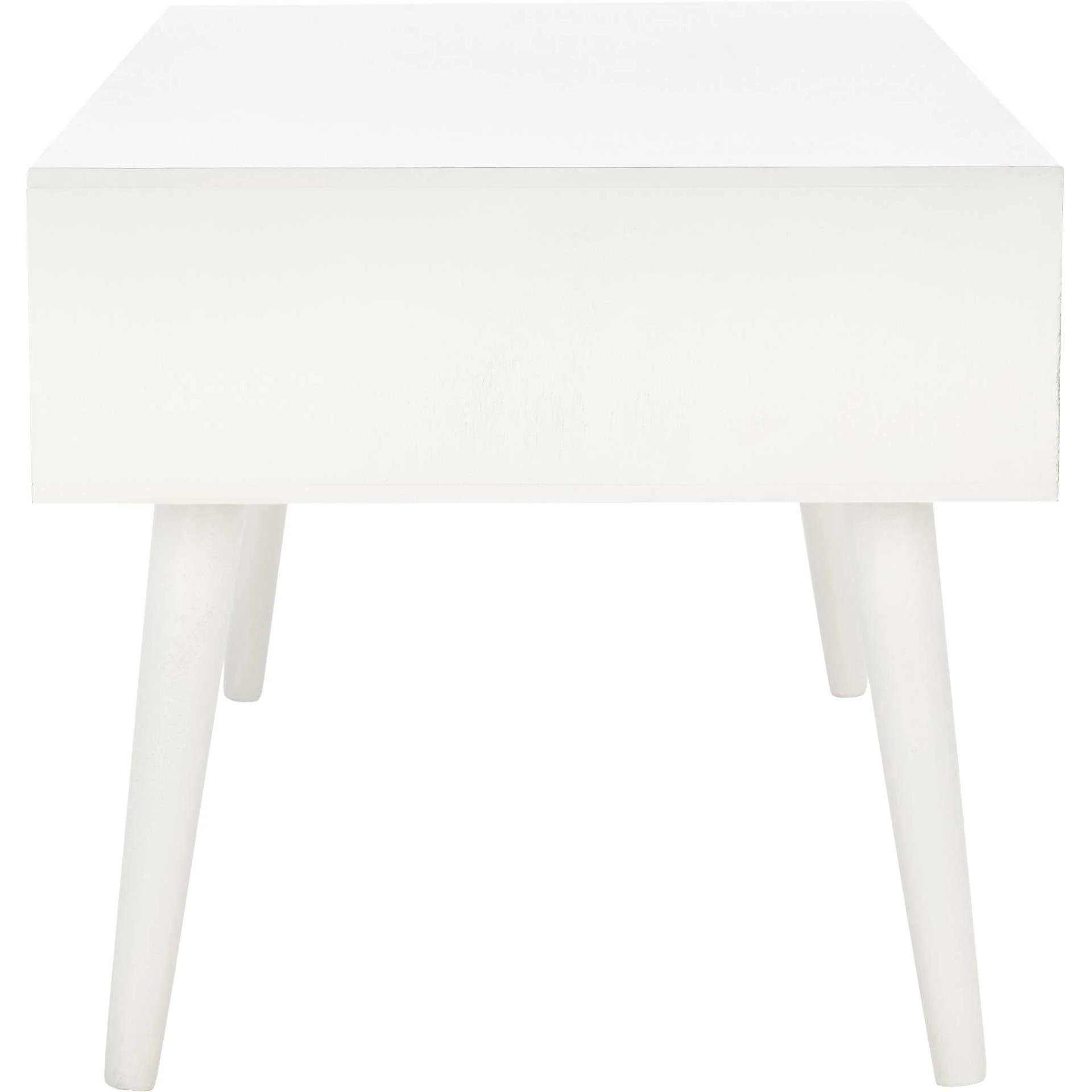 Morris 2 Drawer Coffee Table Distressed White - Image 3