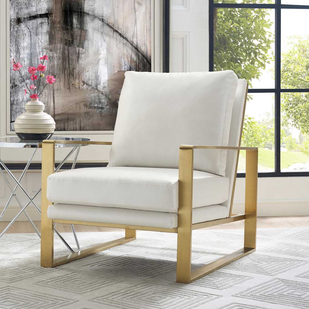 Morton Textured Chair Pearl - Image 5