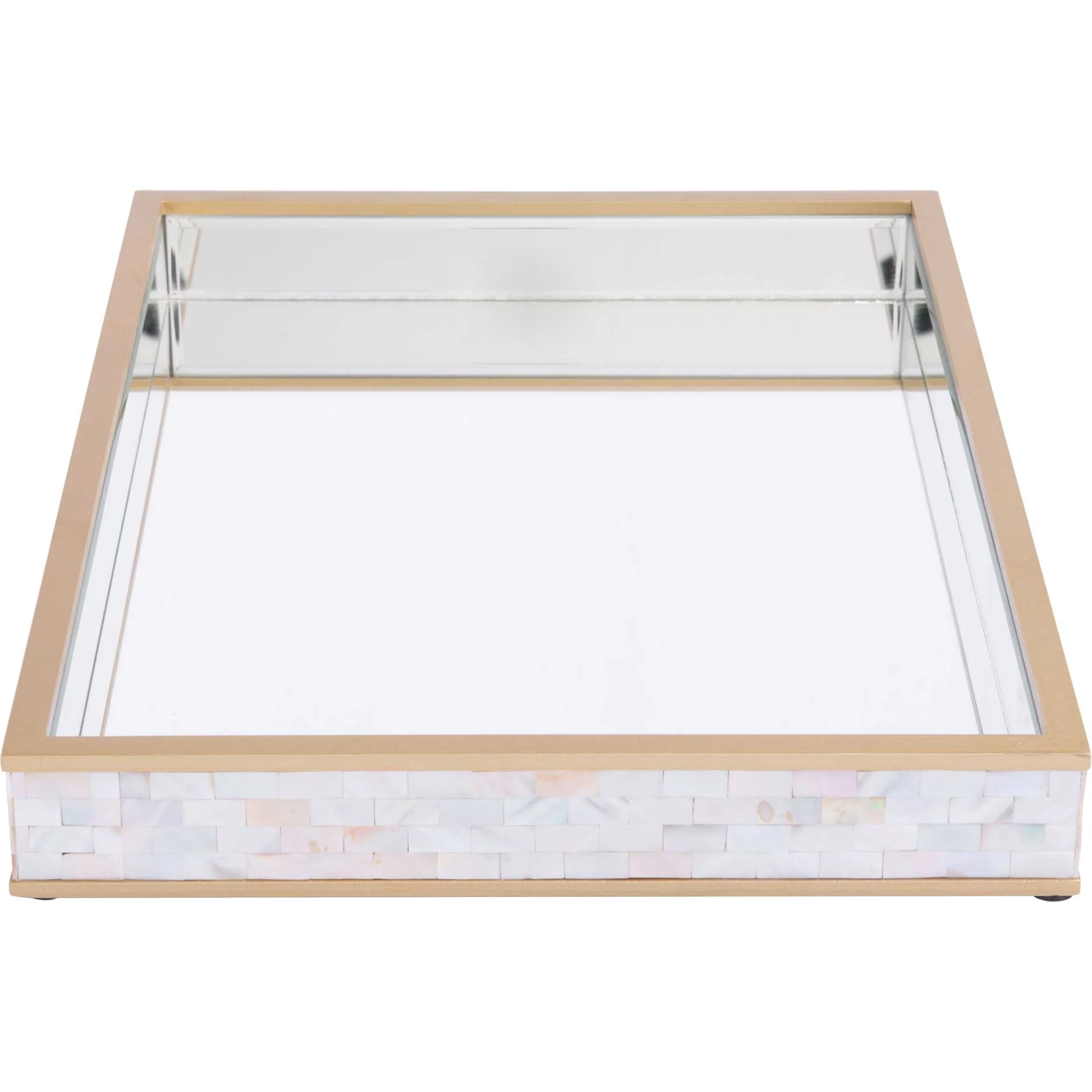 Mother of Pearl Mirror Tray - Image 2