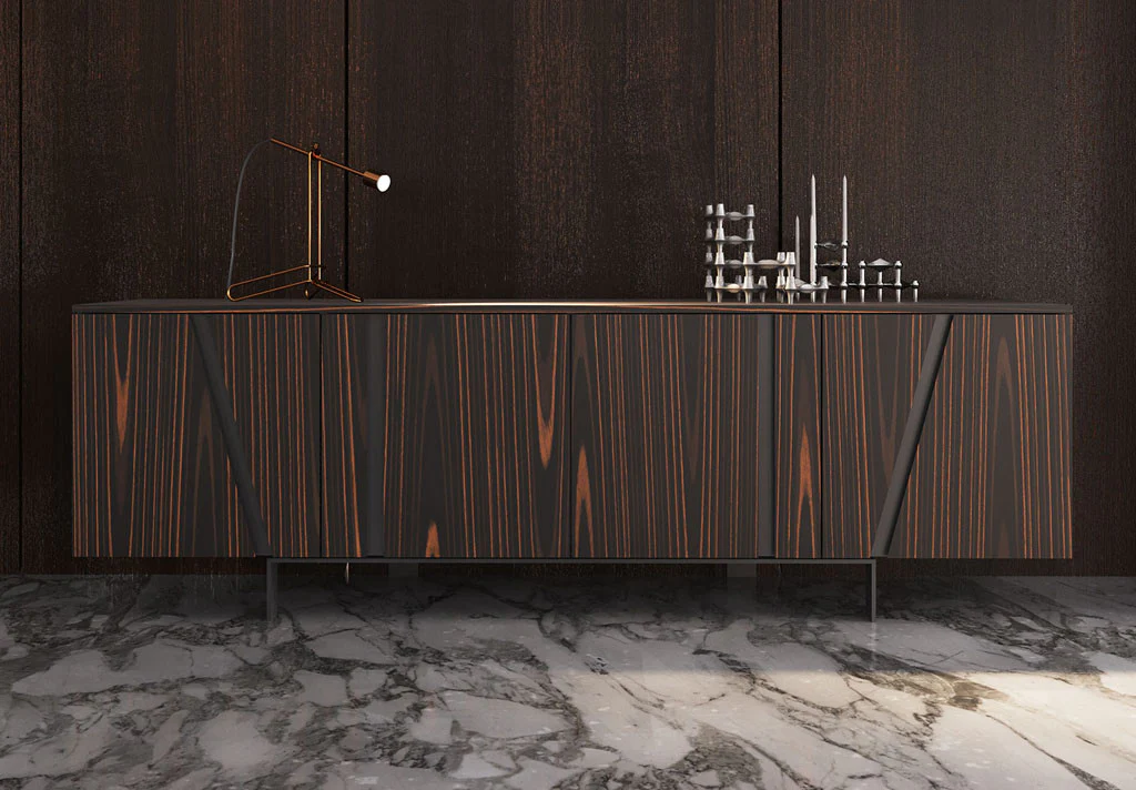 Mott Sideboard Cathedral Ebony - Image 5