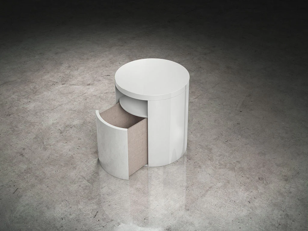 Mulberry Nightstand White - Image 4