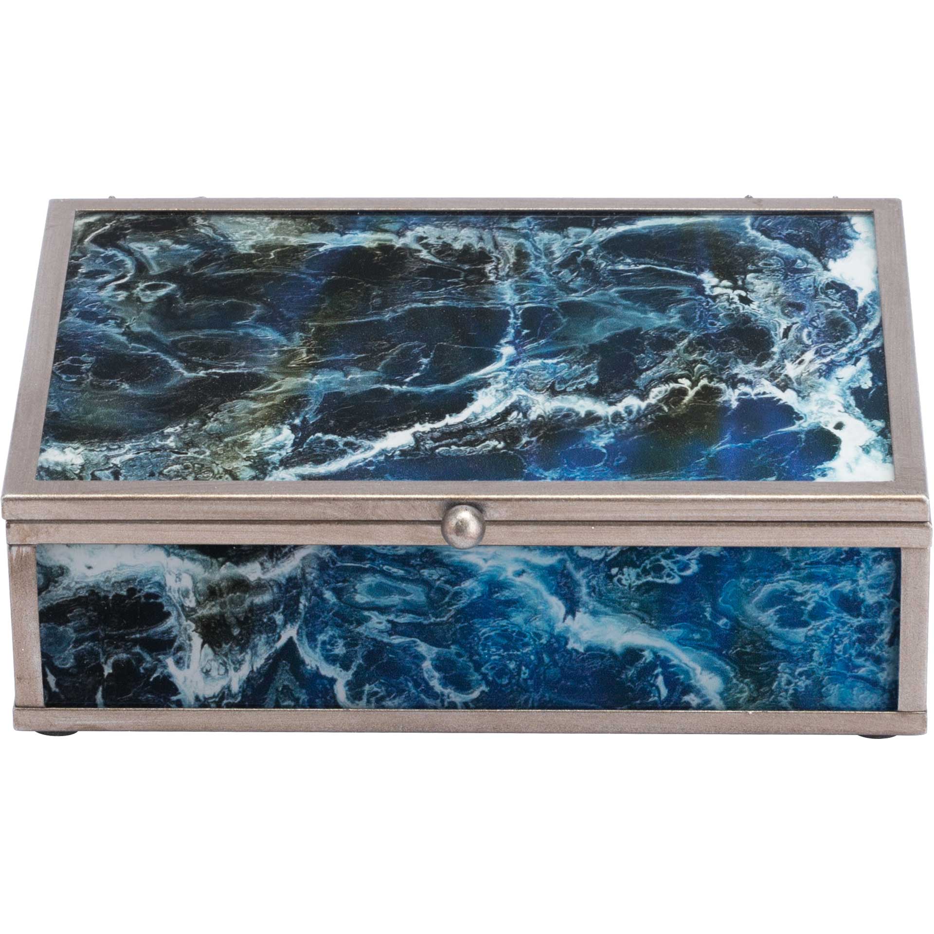 Mundi Boxes Blue Geode (Set of 2) - Image 5