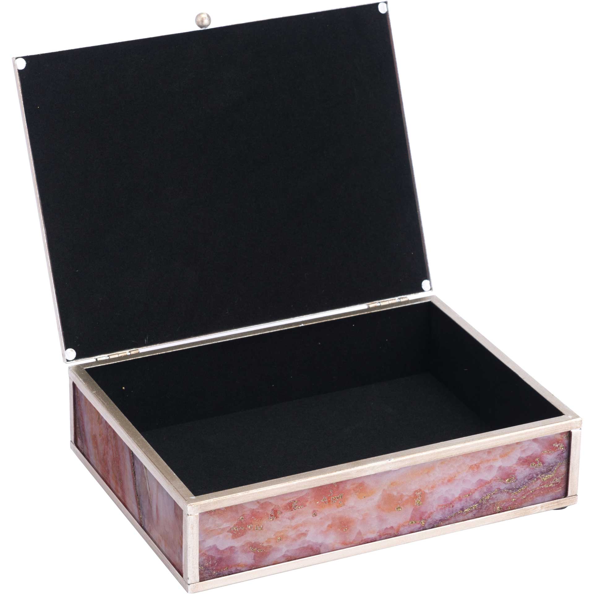 Mundi Boxes Pink Geode (Set of 2) - Image 4