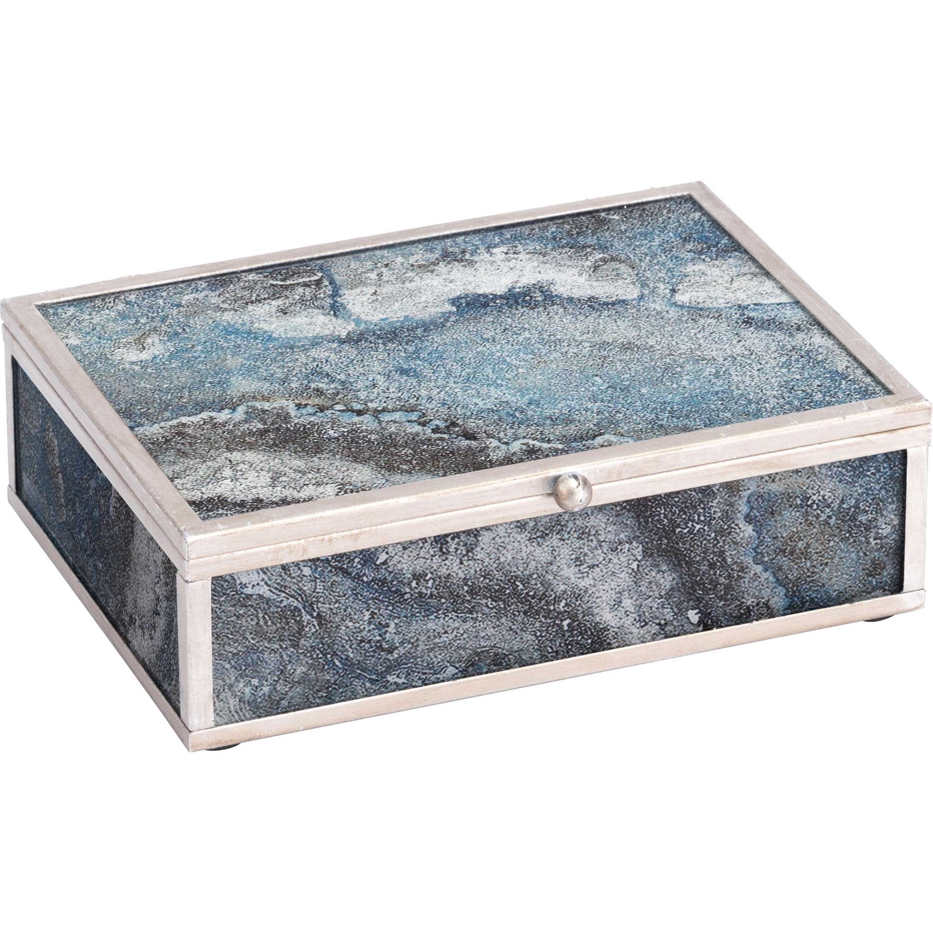 Mundi Boxes Silver Geode (Set of 2) - Image 3