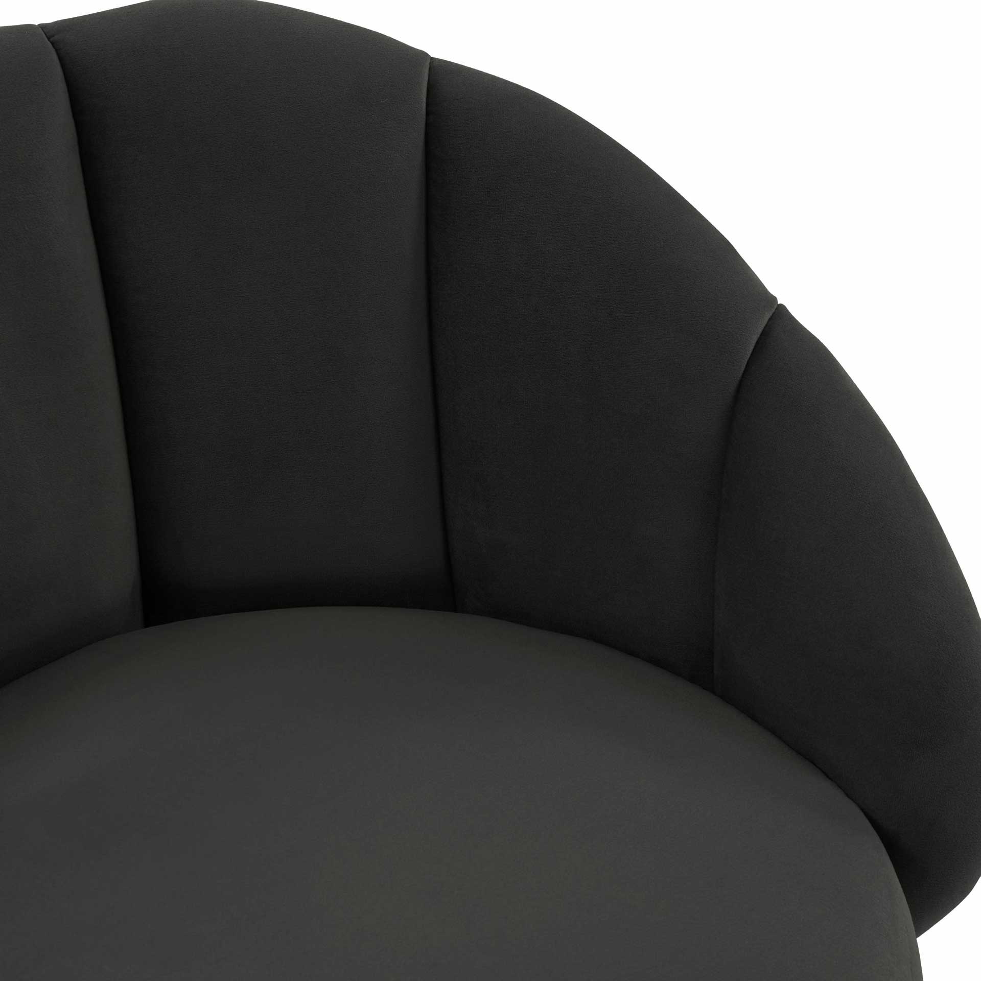 Myaire Swivel Bar Stool Black - Image 4