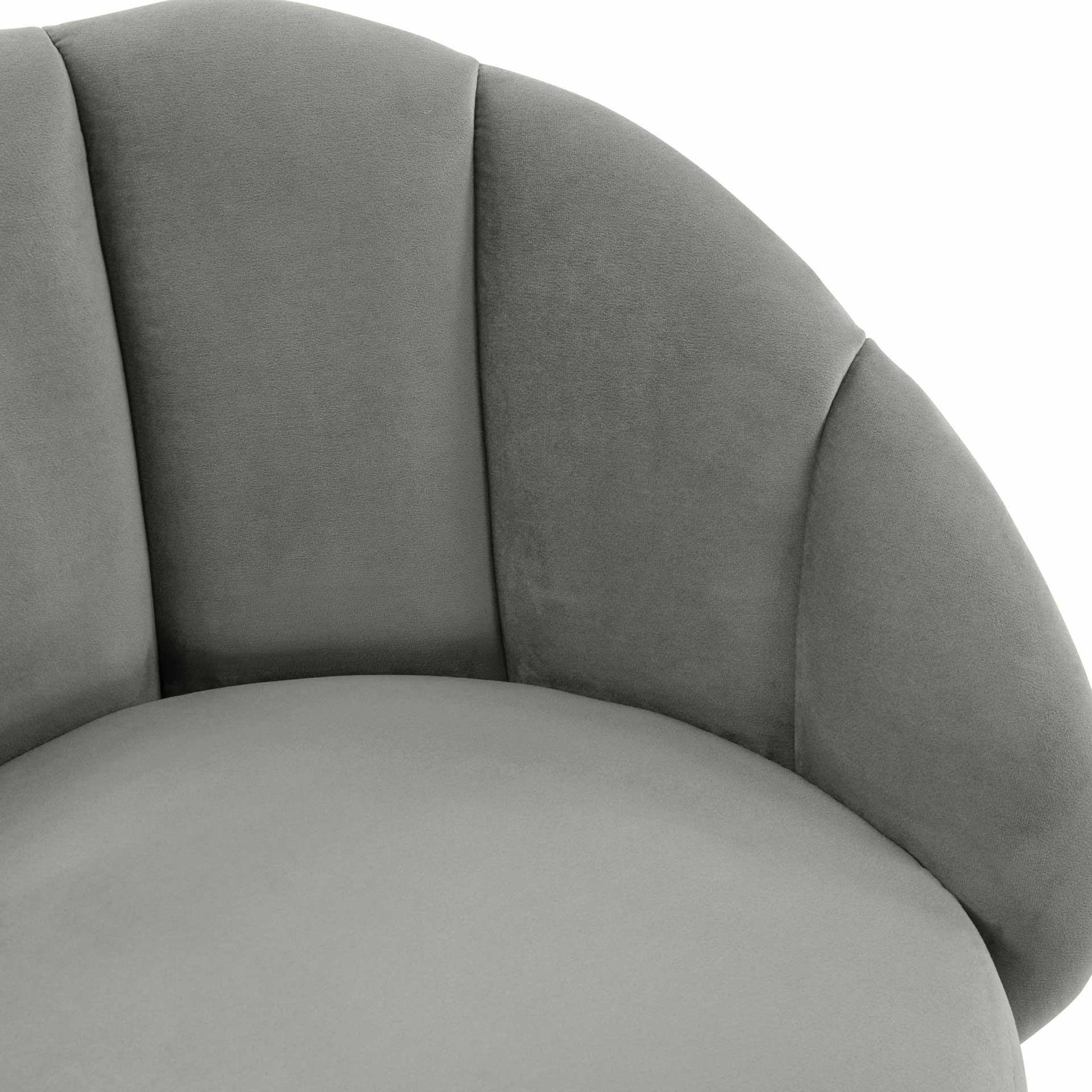 Myaire Swivel Bar Stool Light Gray - Image 11