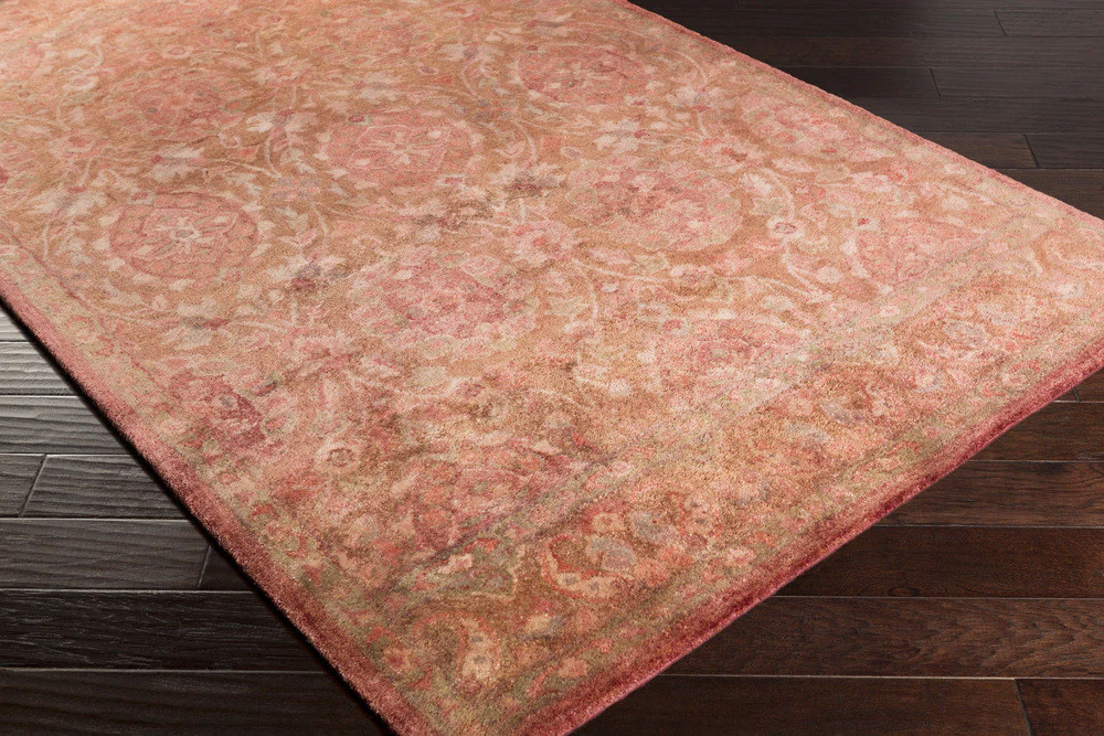 Mykonos Burgundy/Coral Area Rug - Image 3