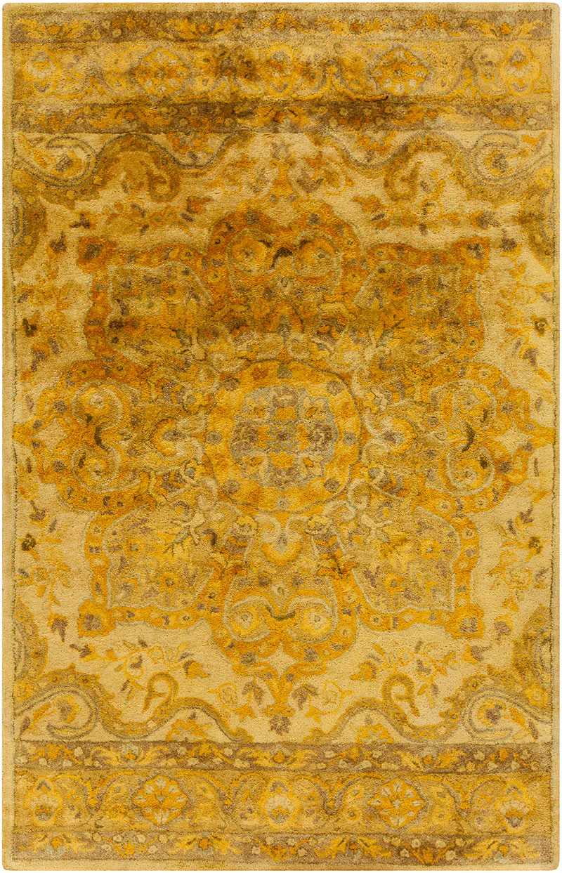 Mykonos Gold/Beige Area Rug - Image 2