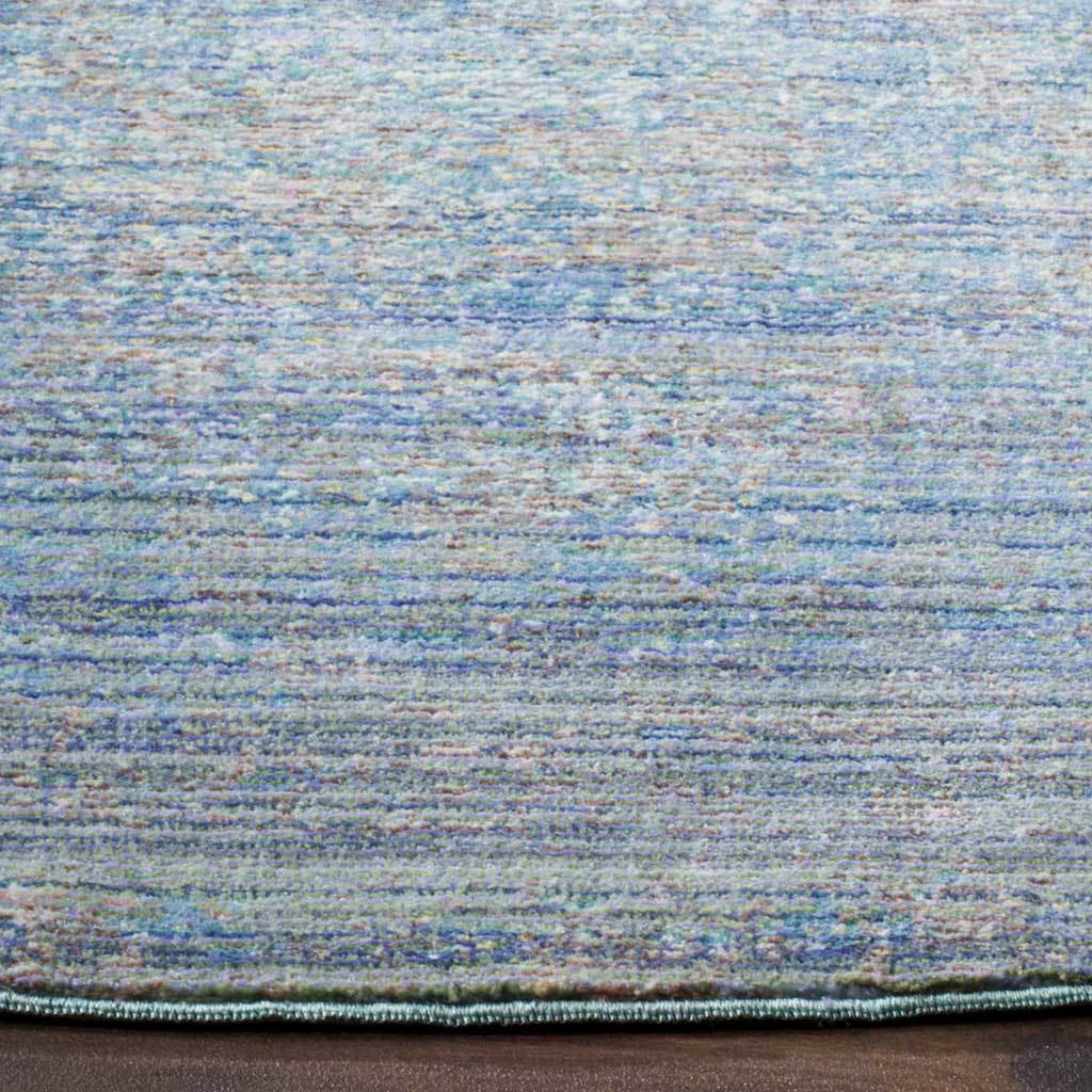 Mystique Blue/Multi Round Rug - Image 2