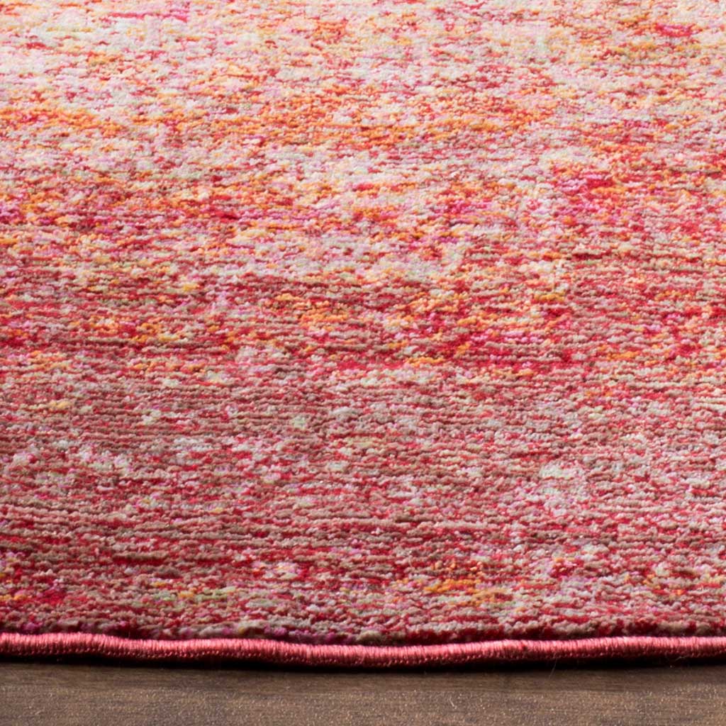 Mystique Rust/Multi Round Rug - Image 2