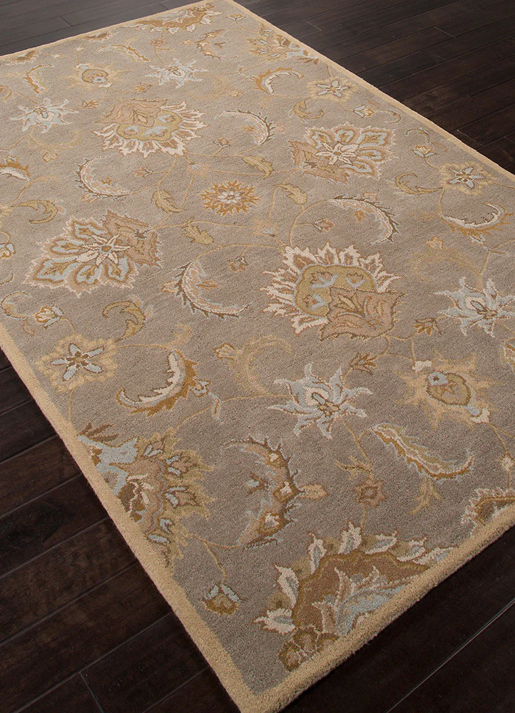 Mythos Abers Silver Gray/Soft Gold Area Rug - Image 2